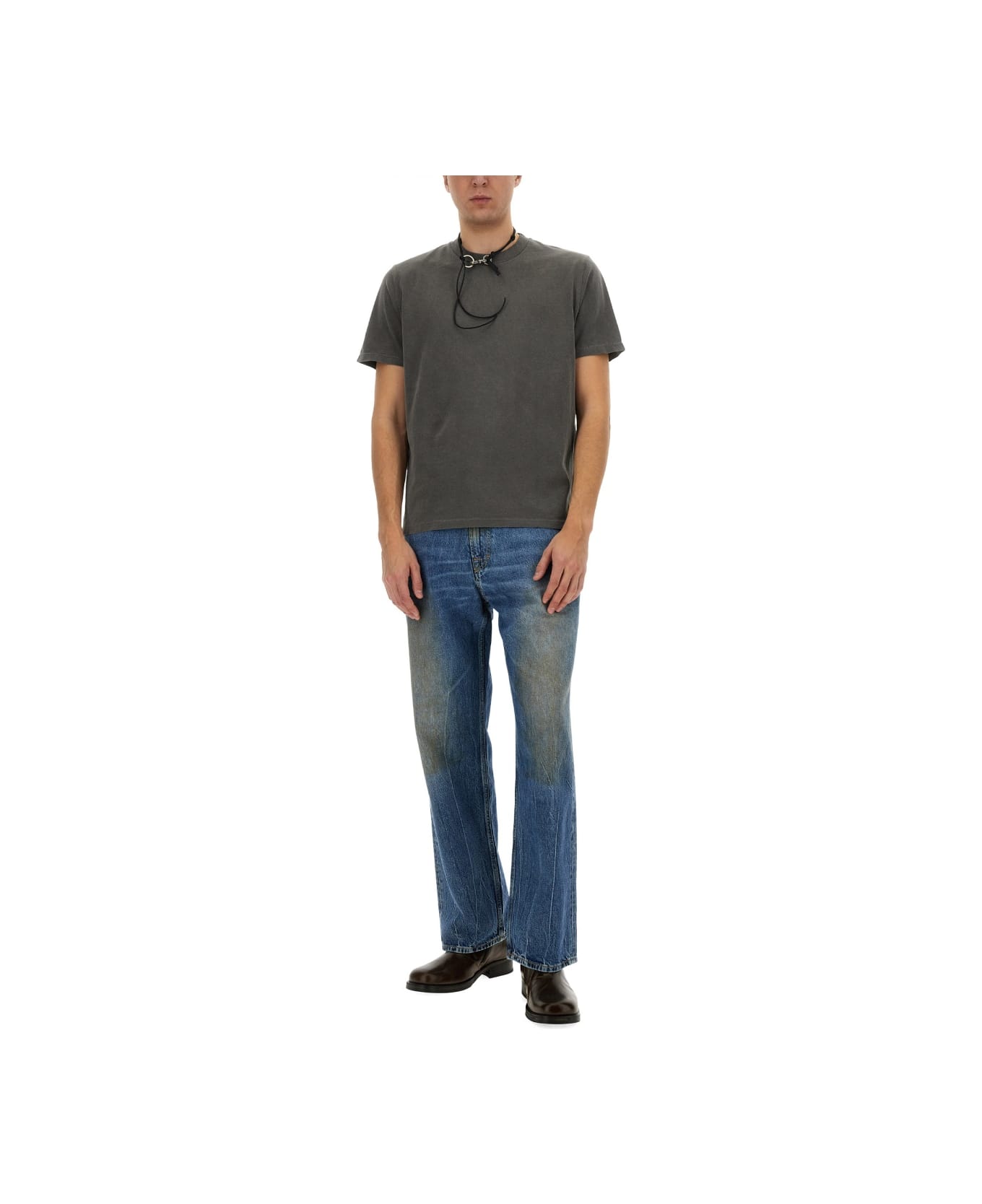 Our Legacy Cotton T-shirt - GREY