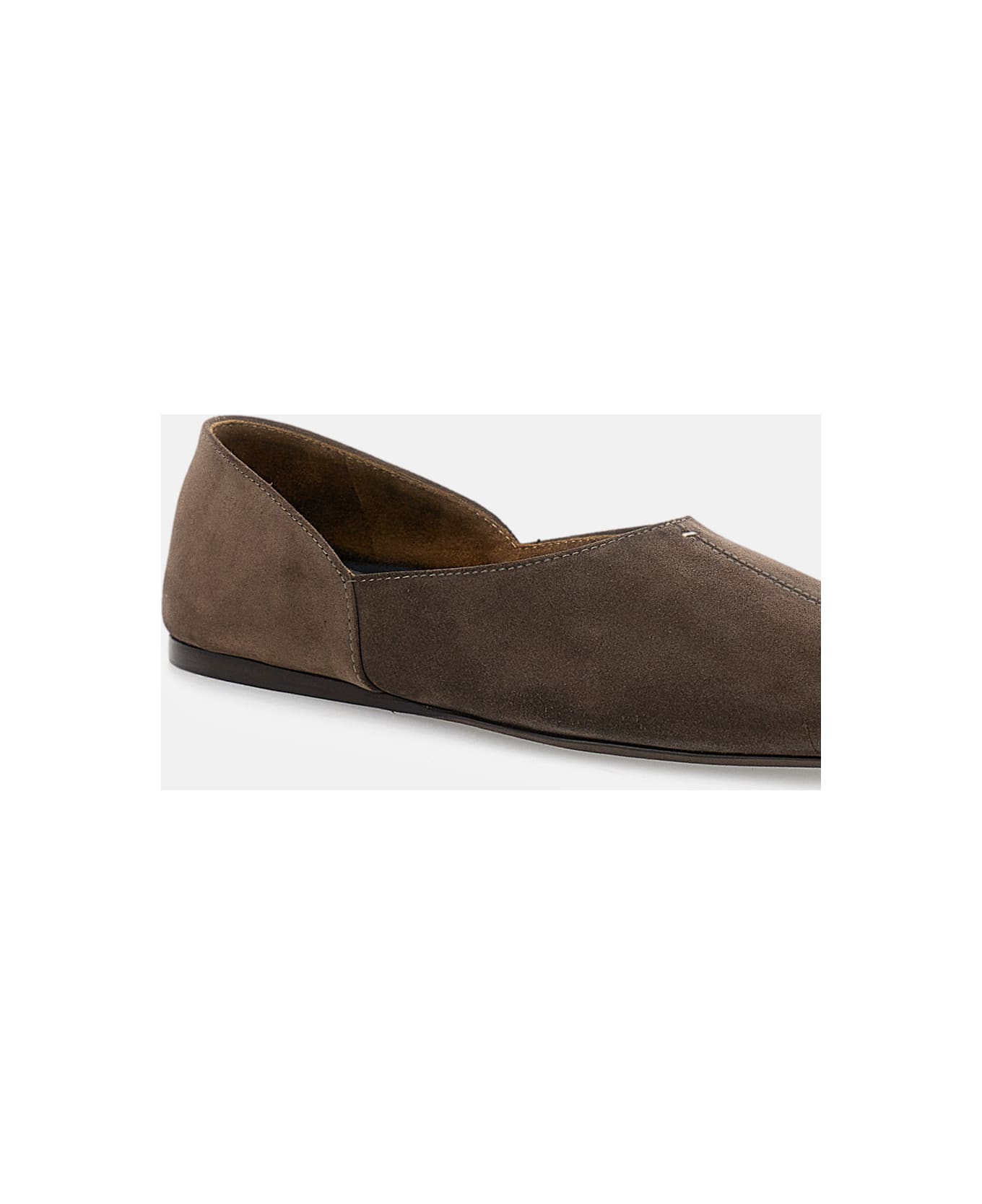Khaite Jane Flat Ballerina - Brown
