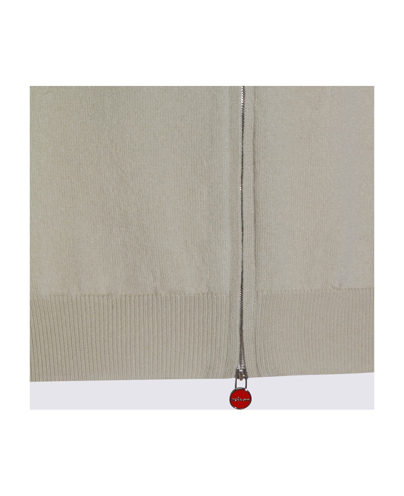 Kiton Light Green Cashmere Knitwear - SAGE GREEN