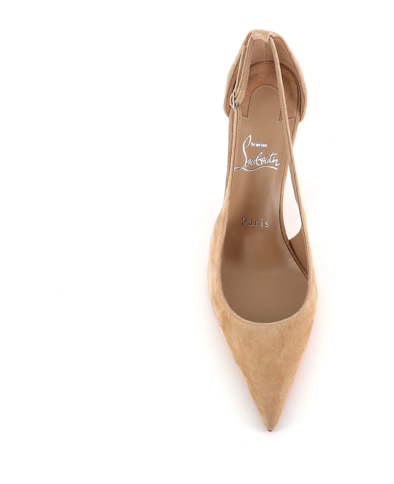 Christian Louboutin Décolleté Apostrophatoric 80 - Sand ハイヒール