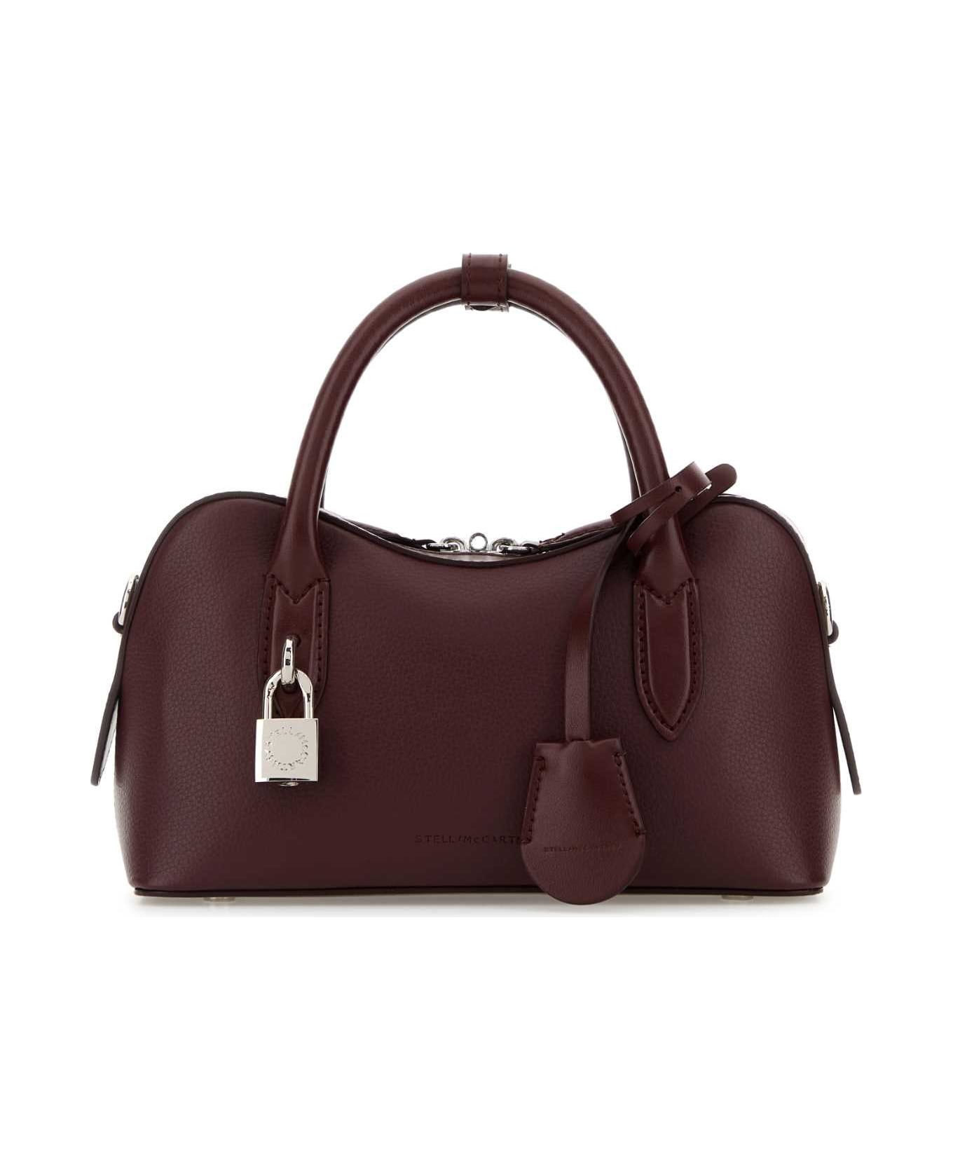 Stella McCartney Stella Ryder Small Bag Embossed Grainy Eco Alter Mat - Murraya + Vegea - Bordeaux