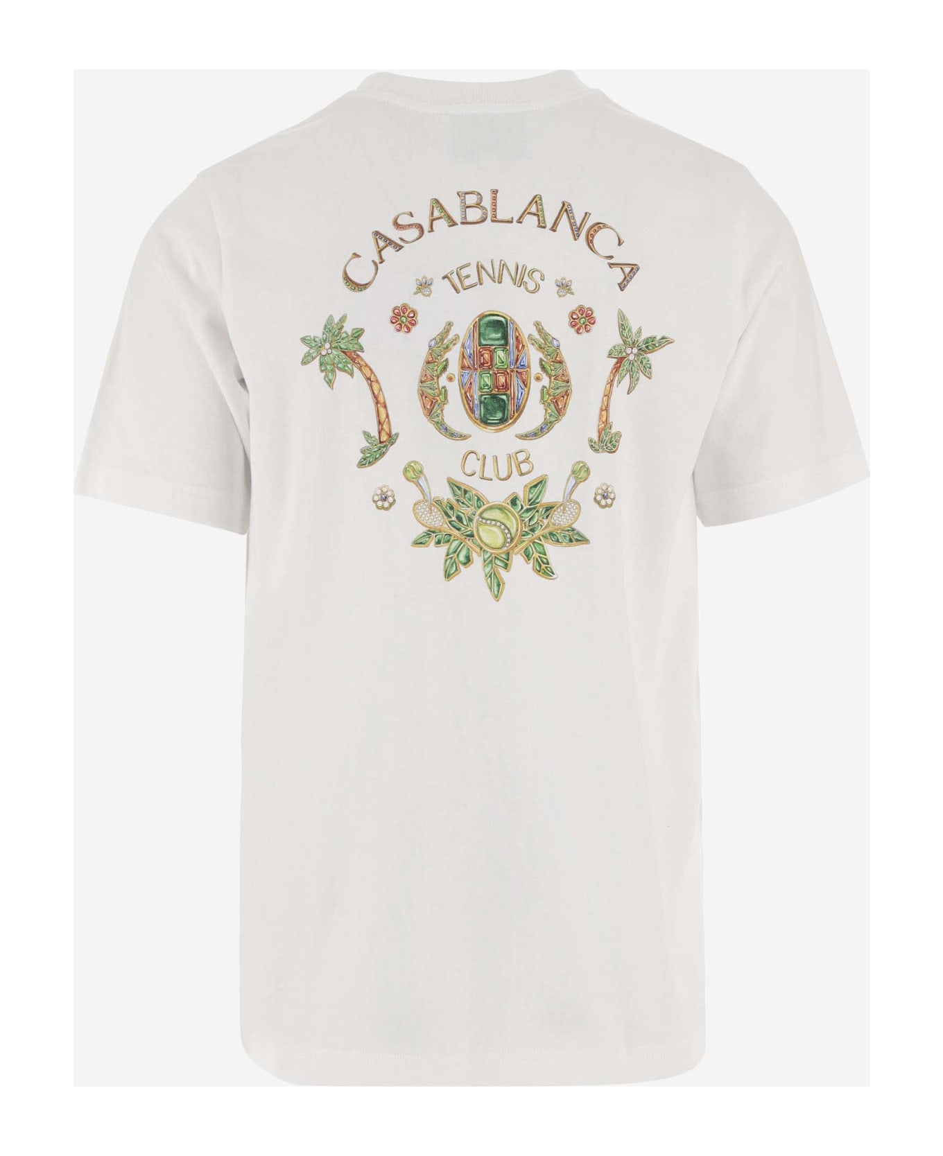 Casablanca T-shirt Joyaux D'afrique - White