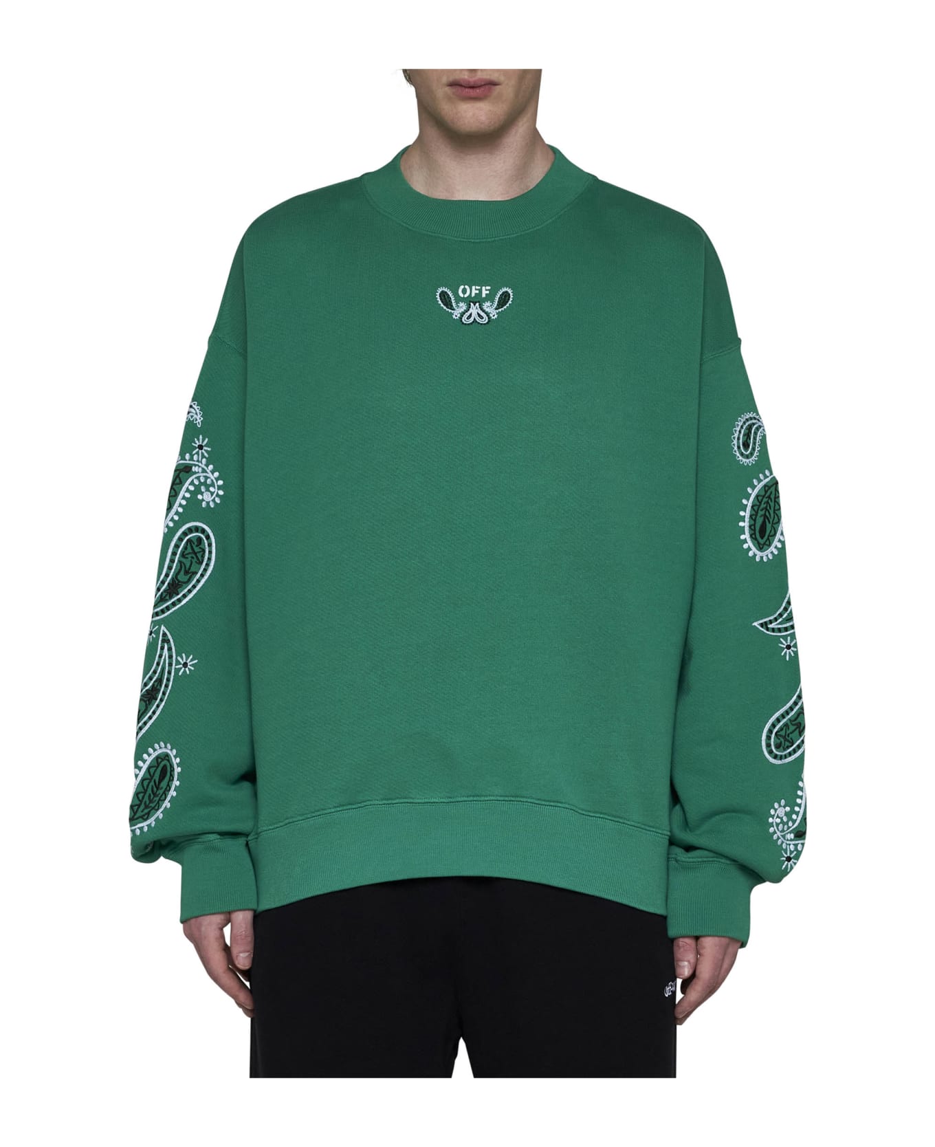 Off-White Sweater - College green