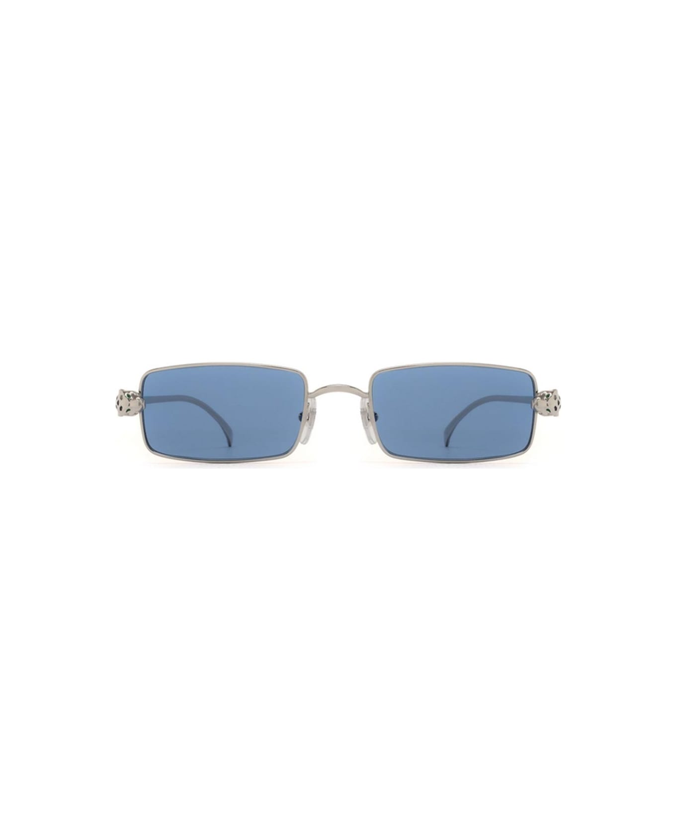 Cartier Eyewear Sunglasses gradient - Silver/Blu