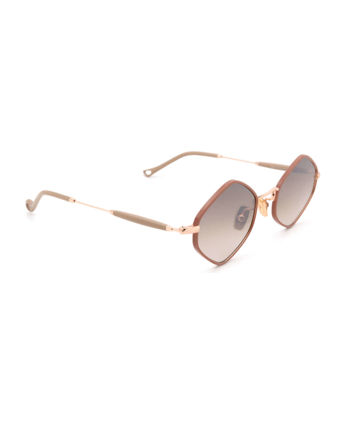 Eyepetizer Deux Pinkish Brown Sunglasses - Pinkish Brown
