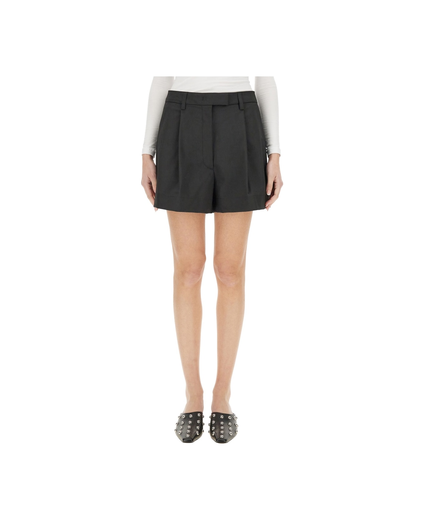 TheLatest Shorts "bea" - GREY