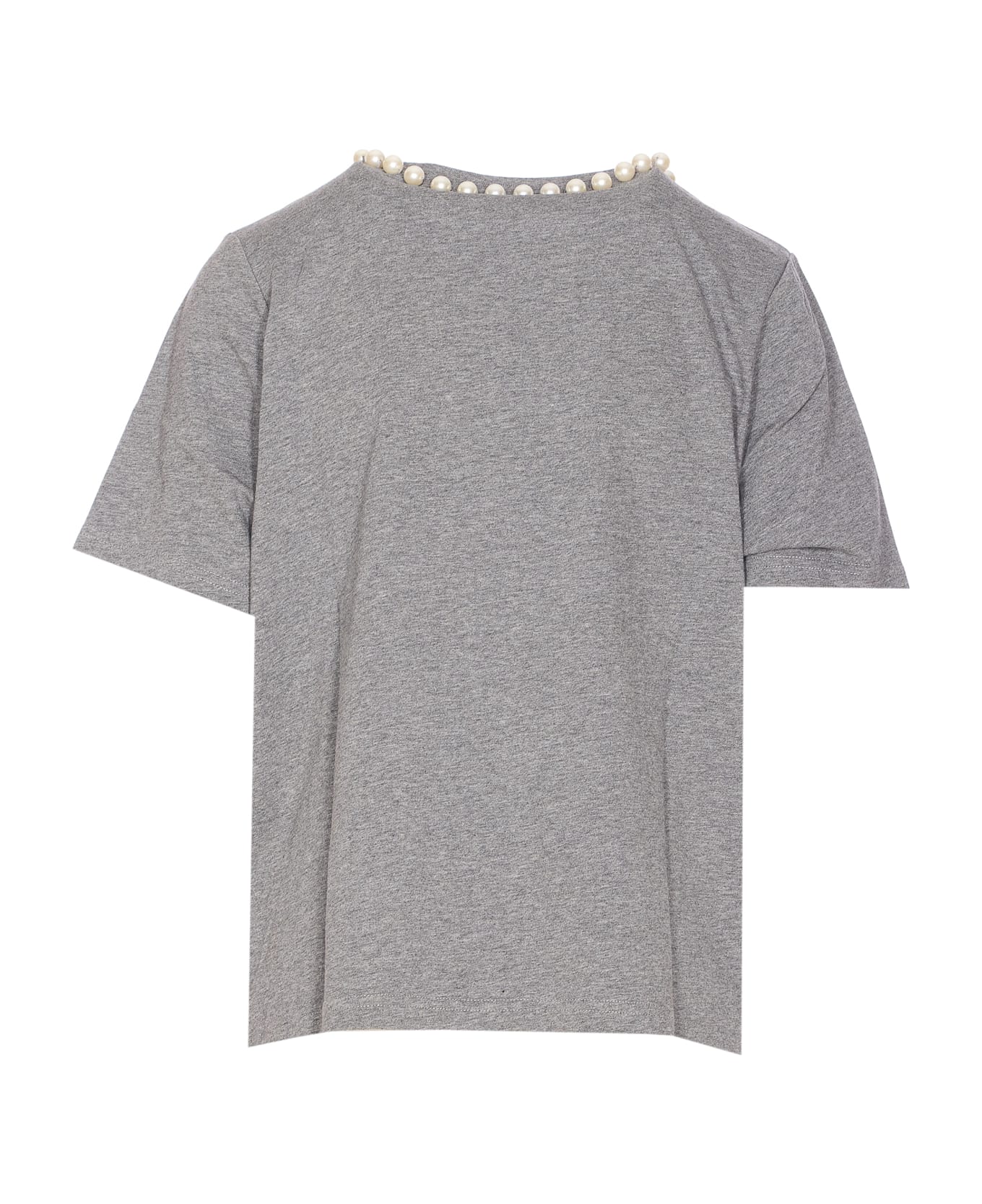 Essentiel Antwerp Isos Beads T-shirt - Grey
