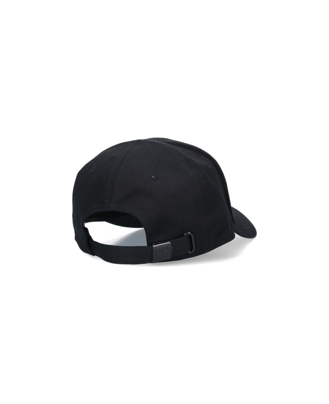 C.P. Company Logo Baseball Cap - Black 帽子