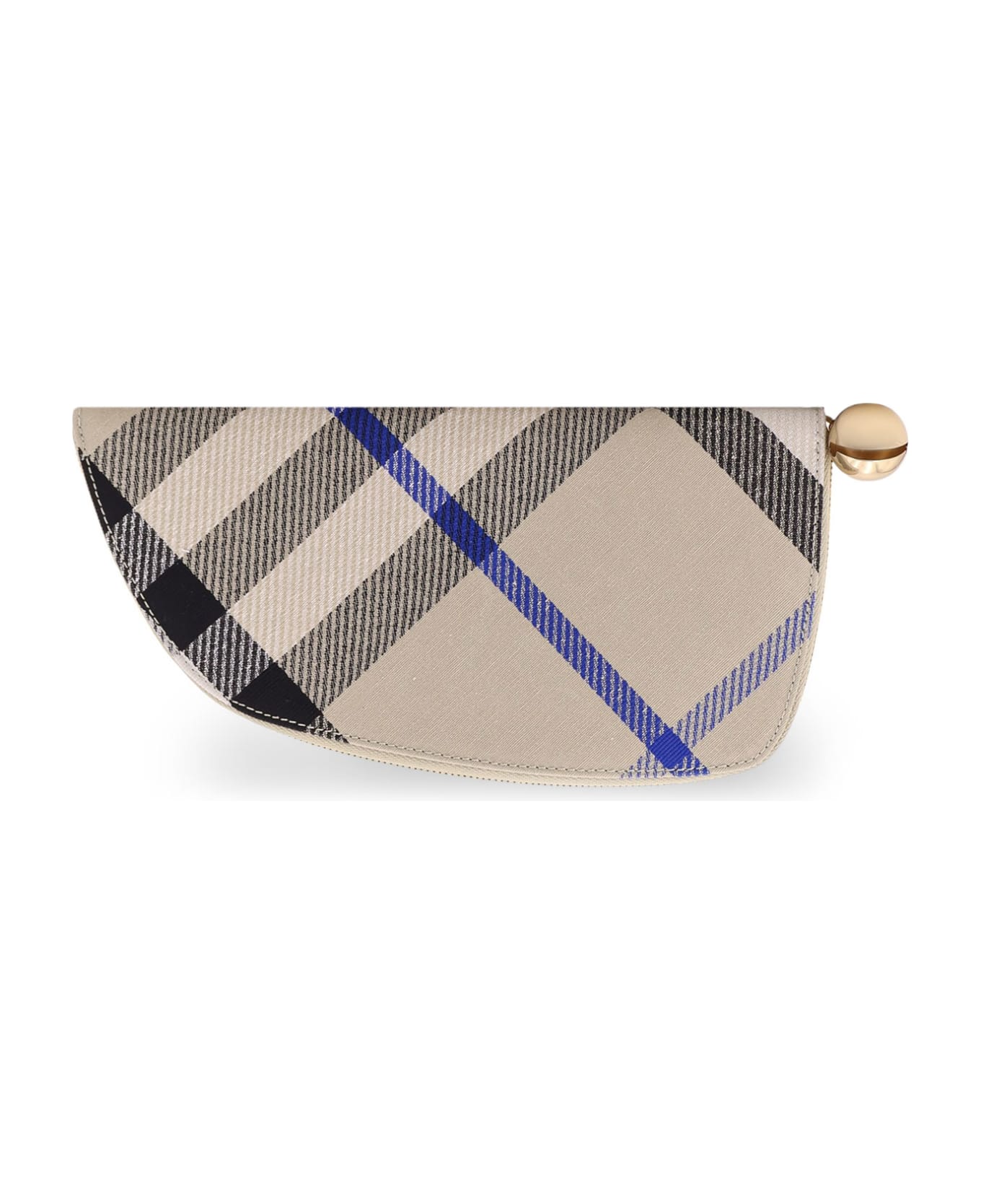 Burberry Shield Wallet - Beige