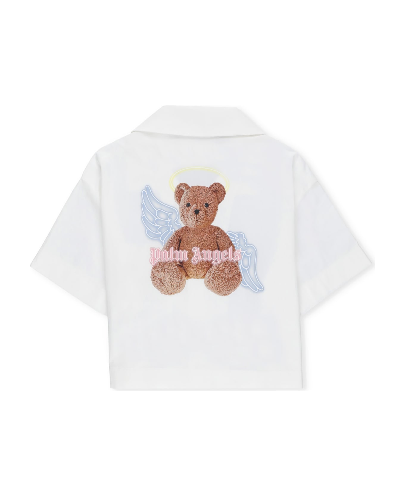 Palm Angels Bear Angel Shirt - White