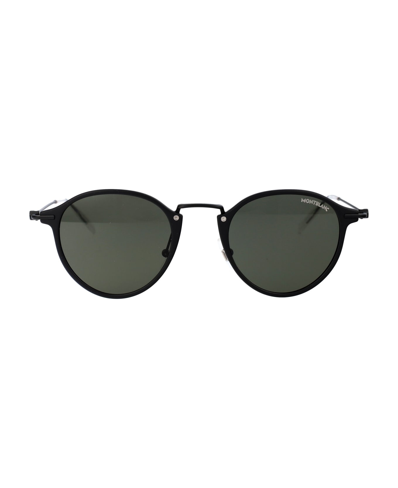 Montblanc Mb0294s Sunglasses - 005 BLACK BLACK GREY