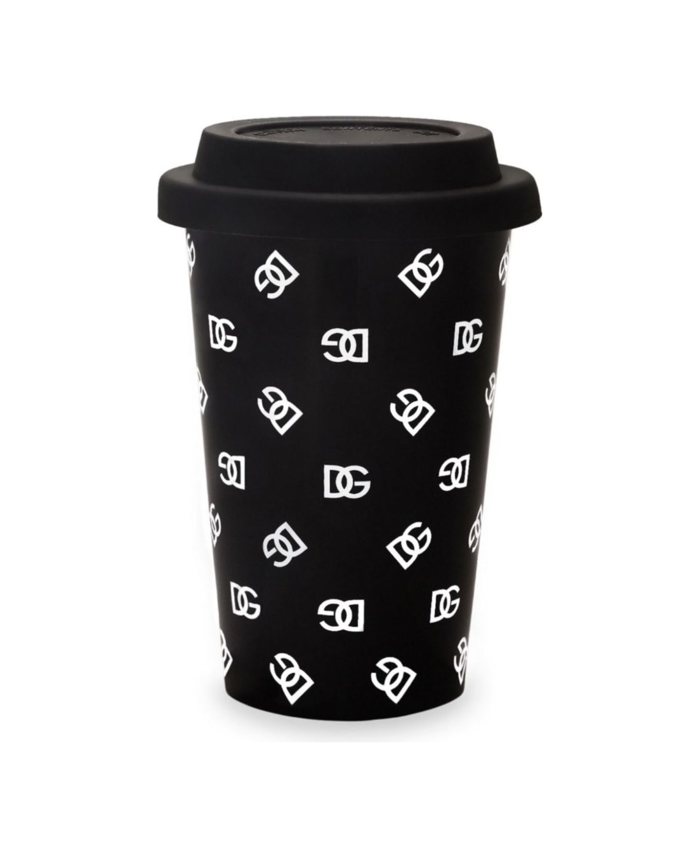 Dolce & Gabbana Mug With Lid - Black