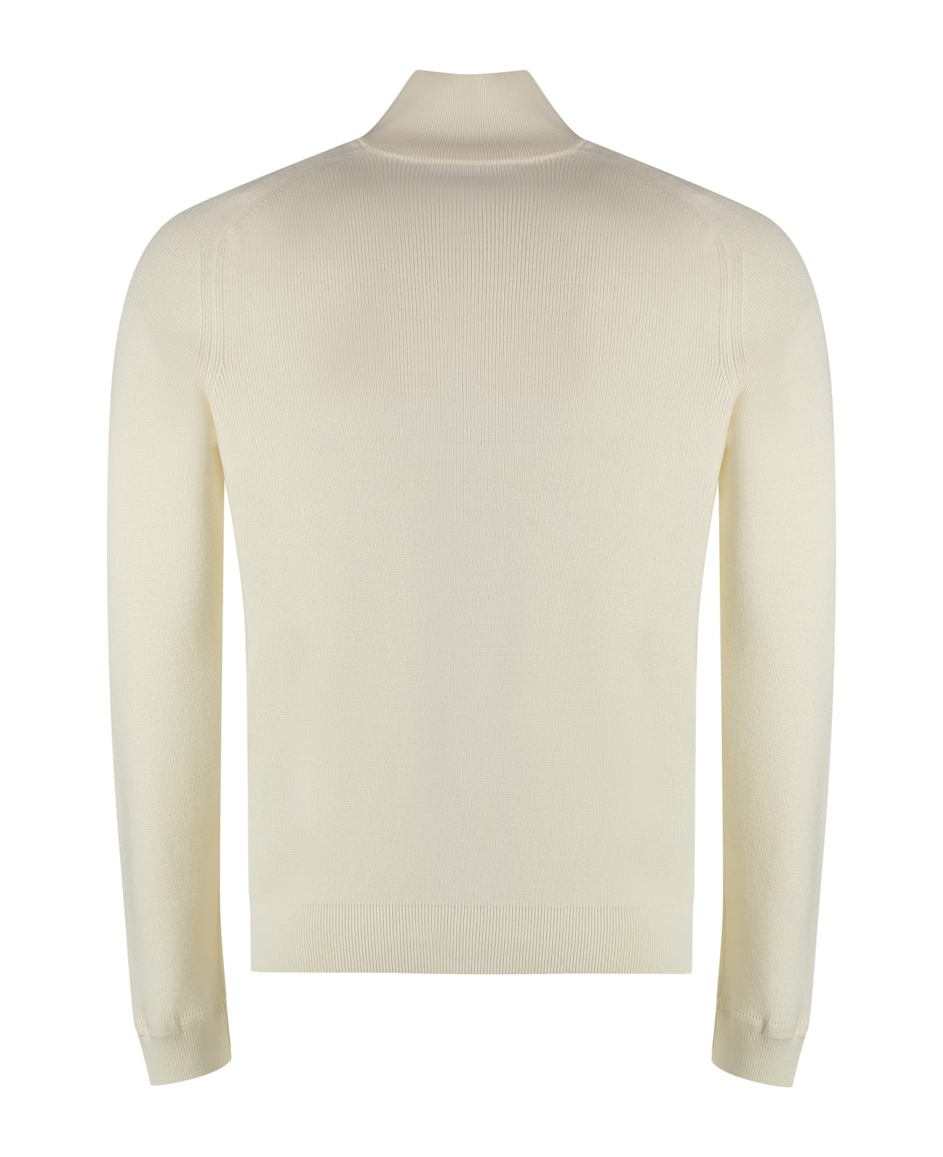 Moncler Cotton Blend Sweater - Nero