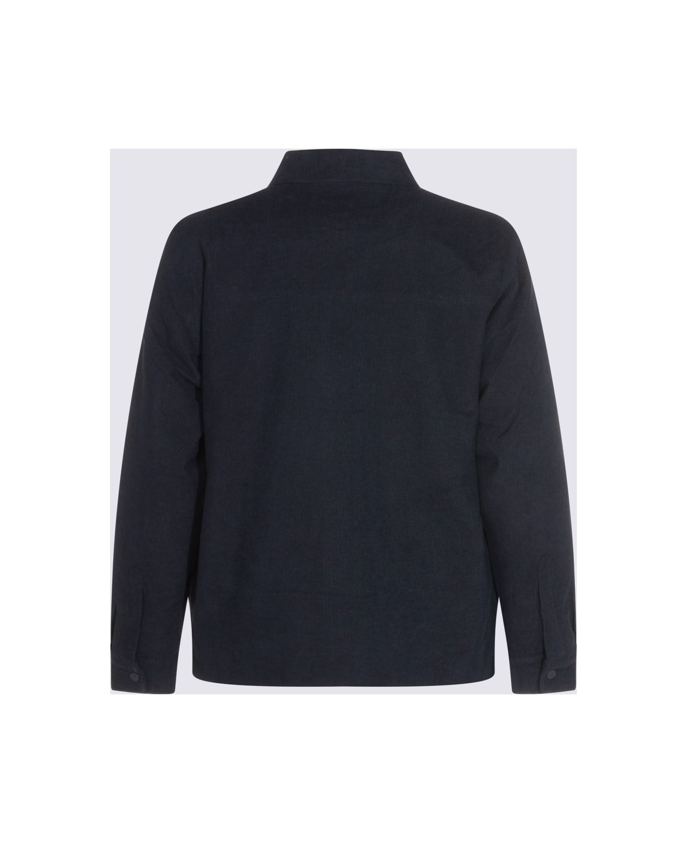K-Way Dark Blue Shary Corduroy Casual Jacket - BLUE DEPTH