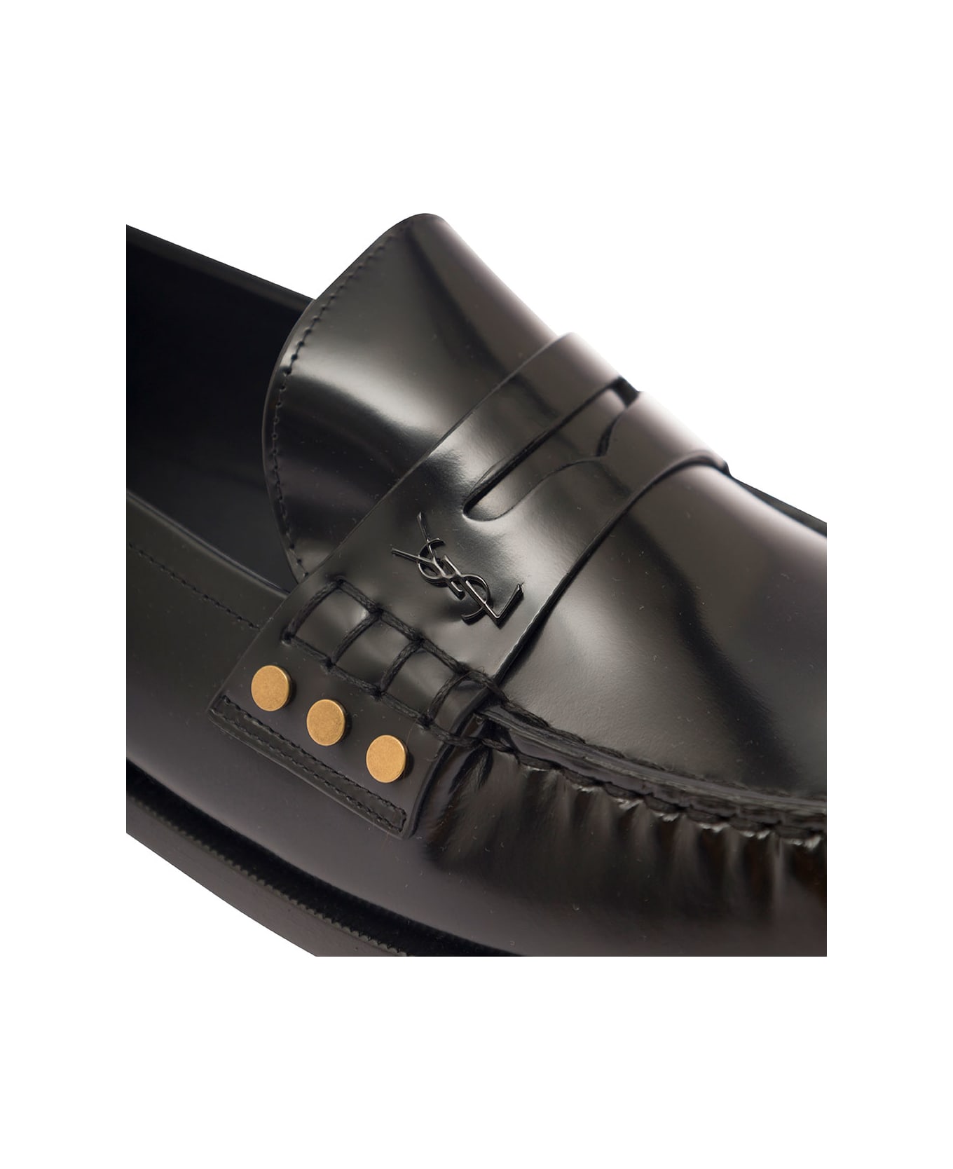 Saint Laurent Le Loafer 15 Moc - Black