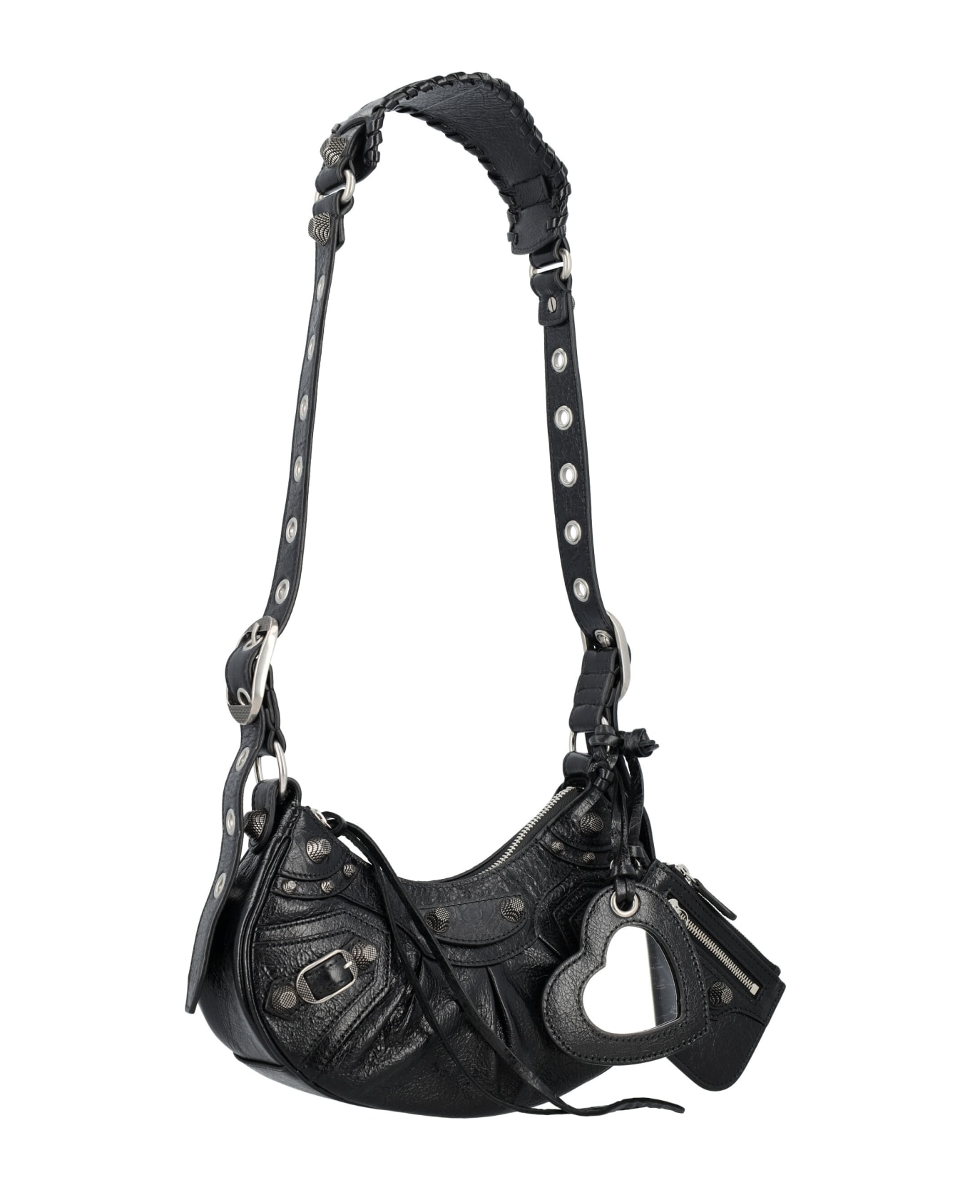 Balenciaga Le Cagole Xs Shopping Bag - BLACK