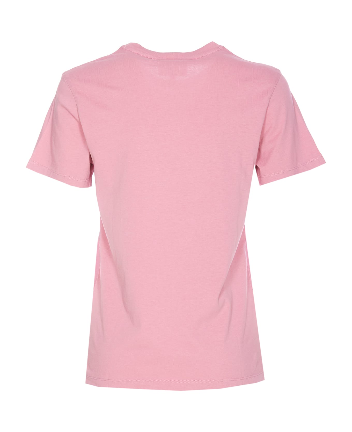 Maison Kitsuné Fox Head Patch Logo T-shirt - Pink