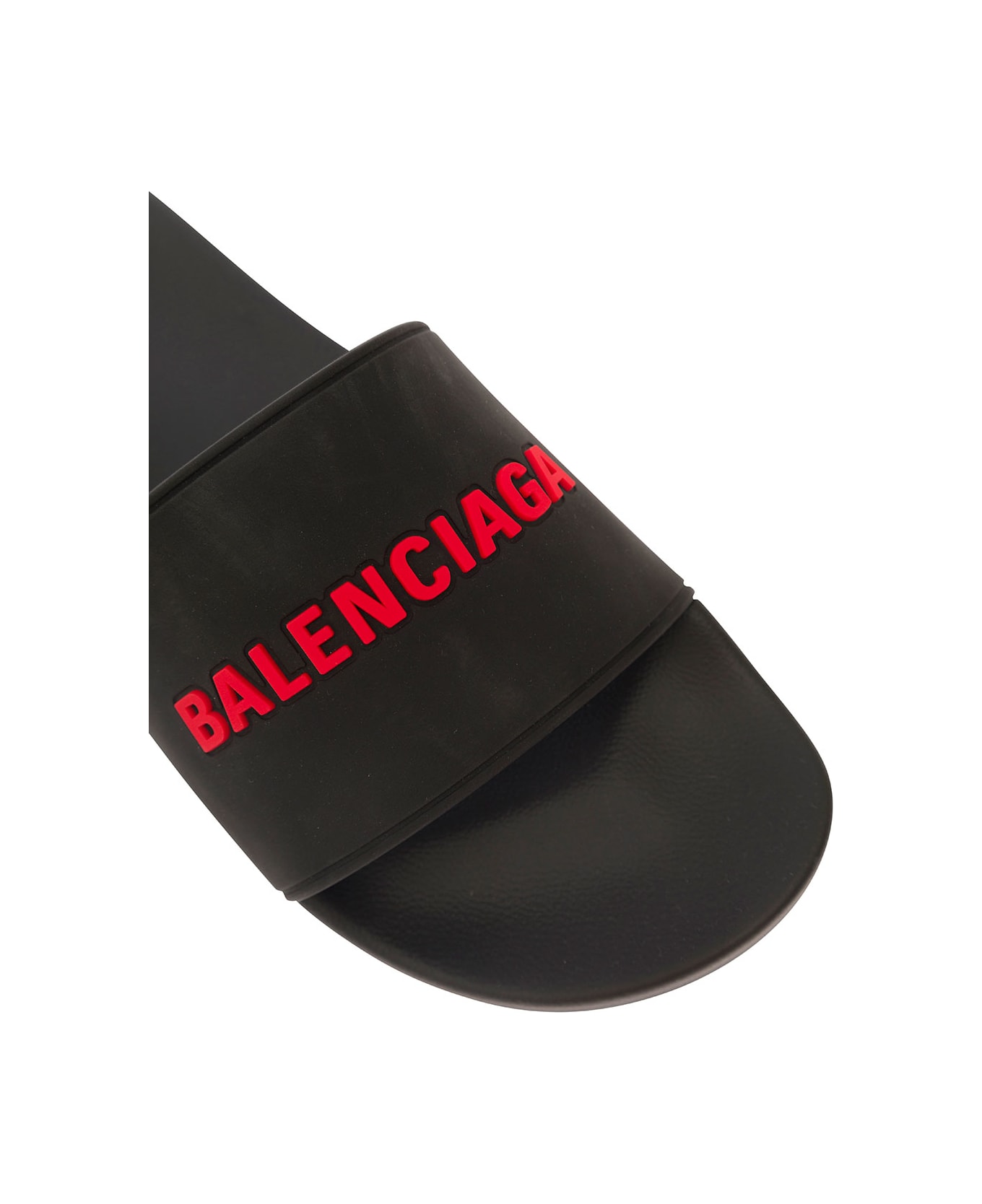 ♦BALENCIAGA♦ラバースライドサンダル エンボス 