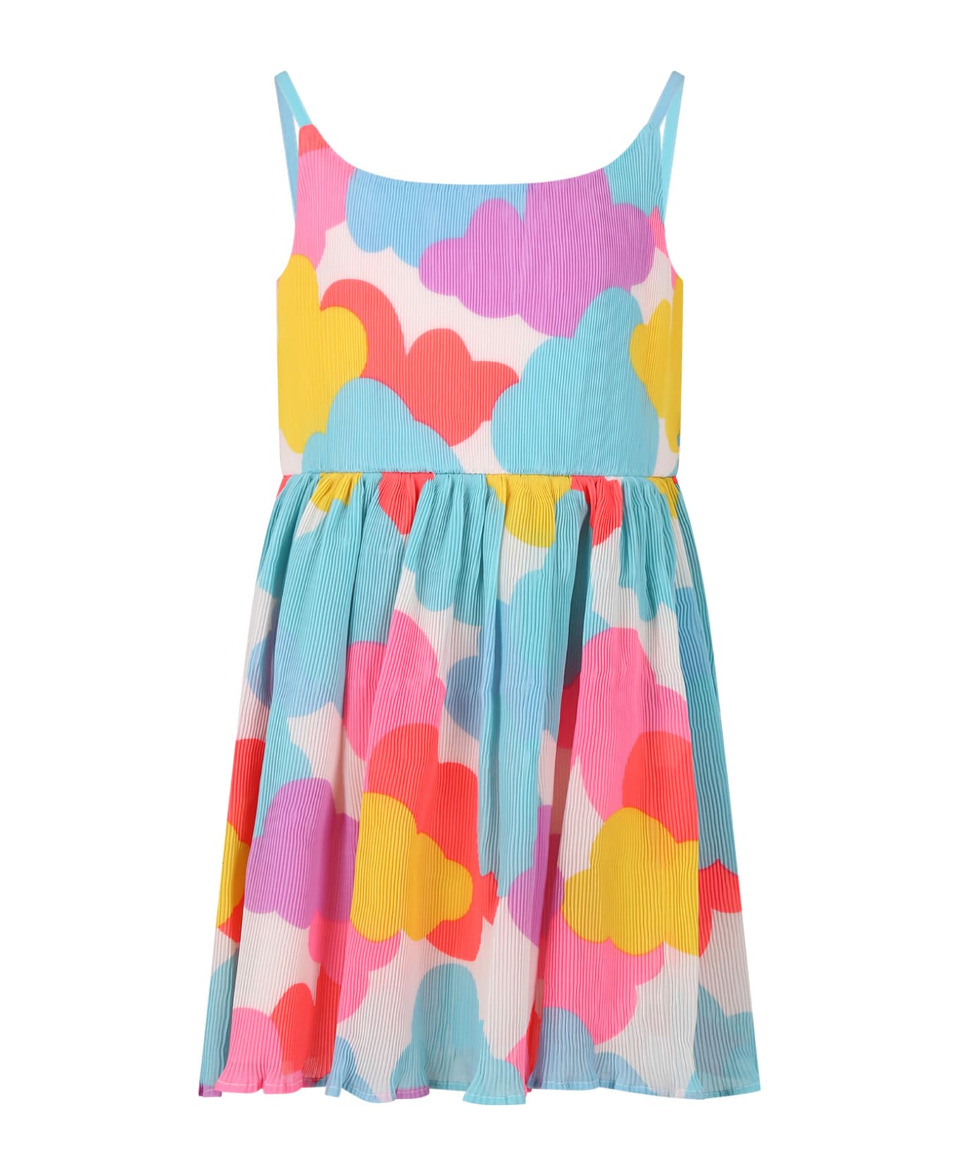 Billieblush Multicolor Dress For Girl - Multicolor ワンピース＆ドレス