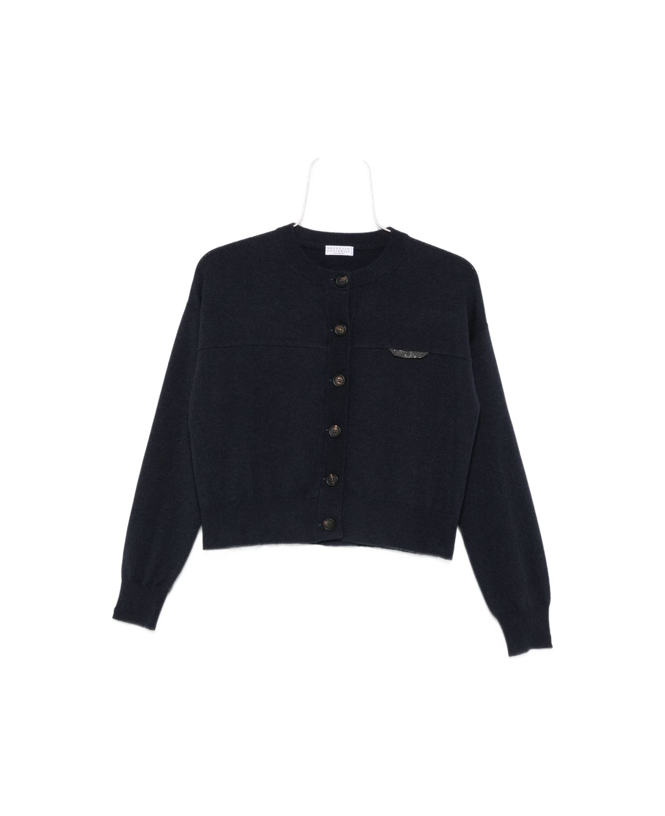 Brunello Cucinelli Cashmere Cardigan - Blue