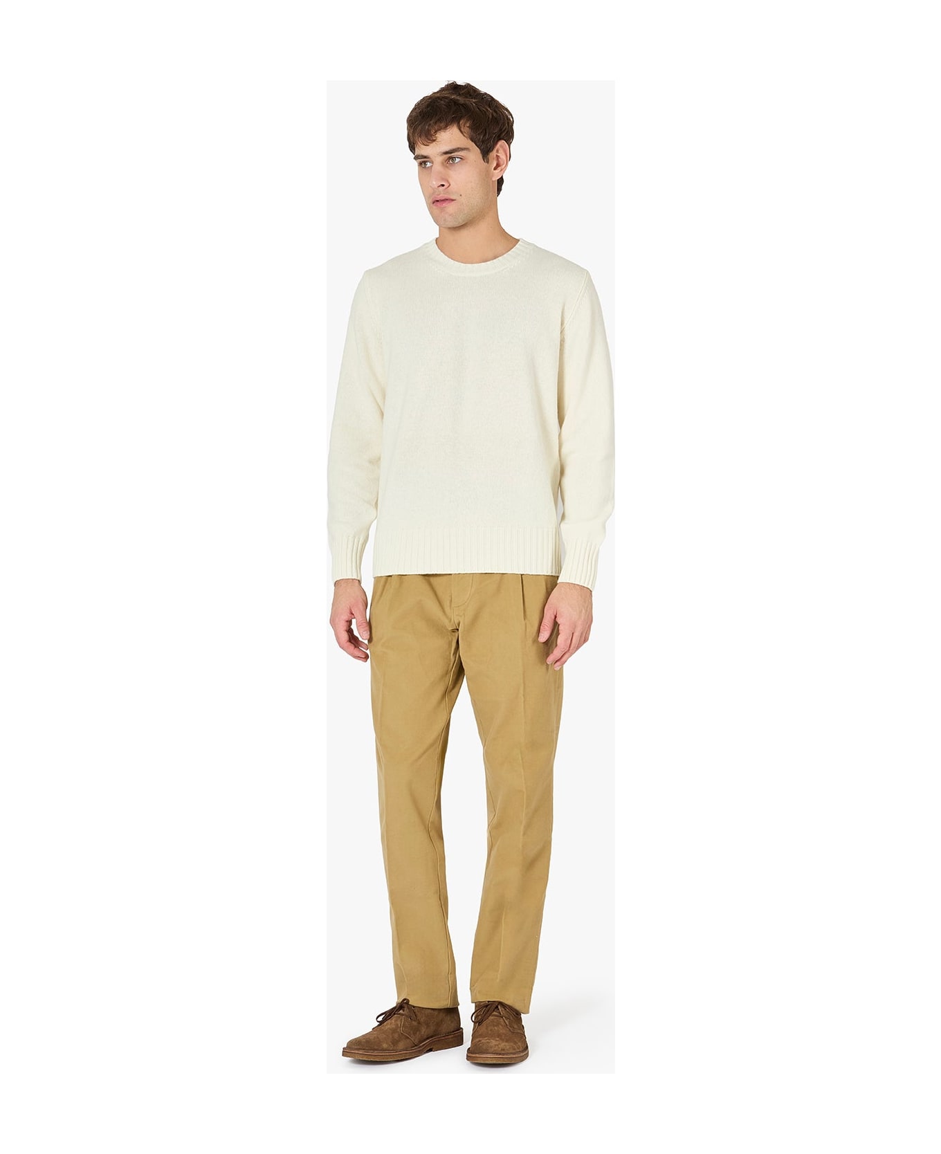 doppiaa Aantioco Moleskin Trousers With Darts