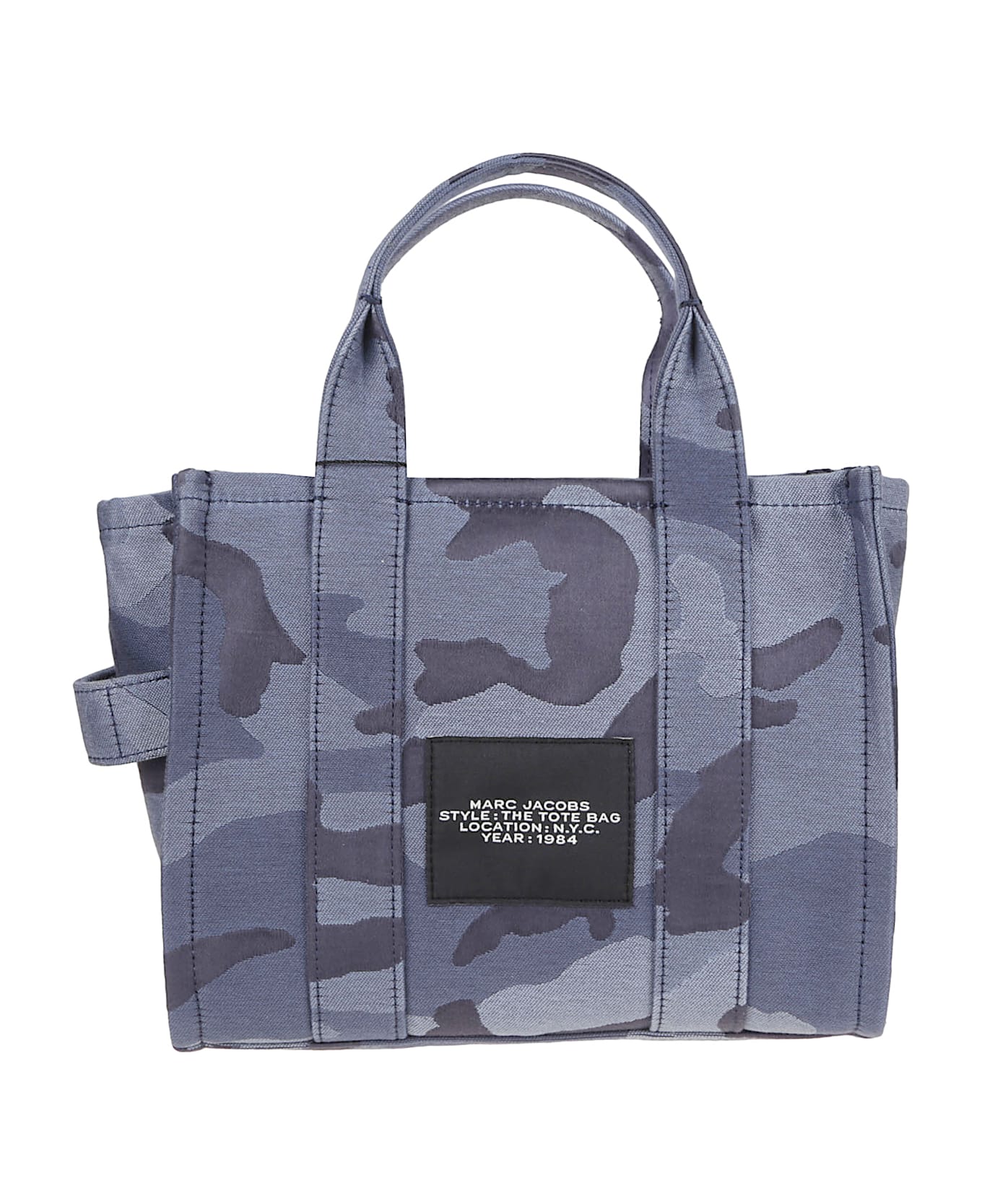 Marc Jacobs 
the Camo Jacquard Small Tote
 Handbag - Blue Multi