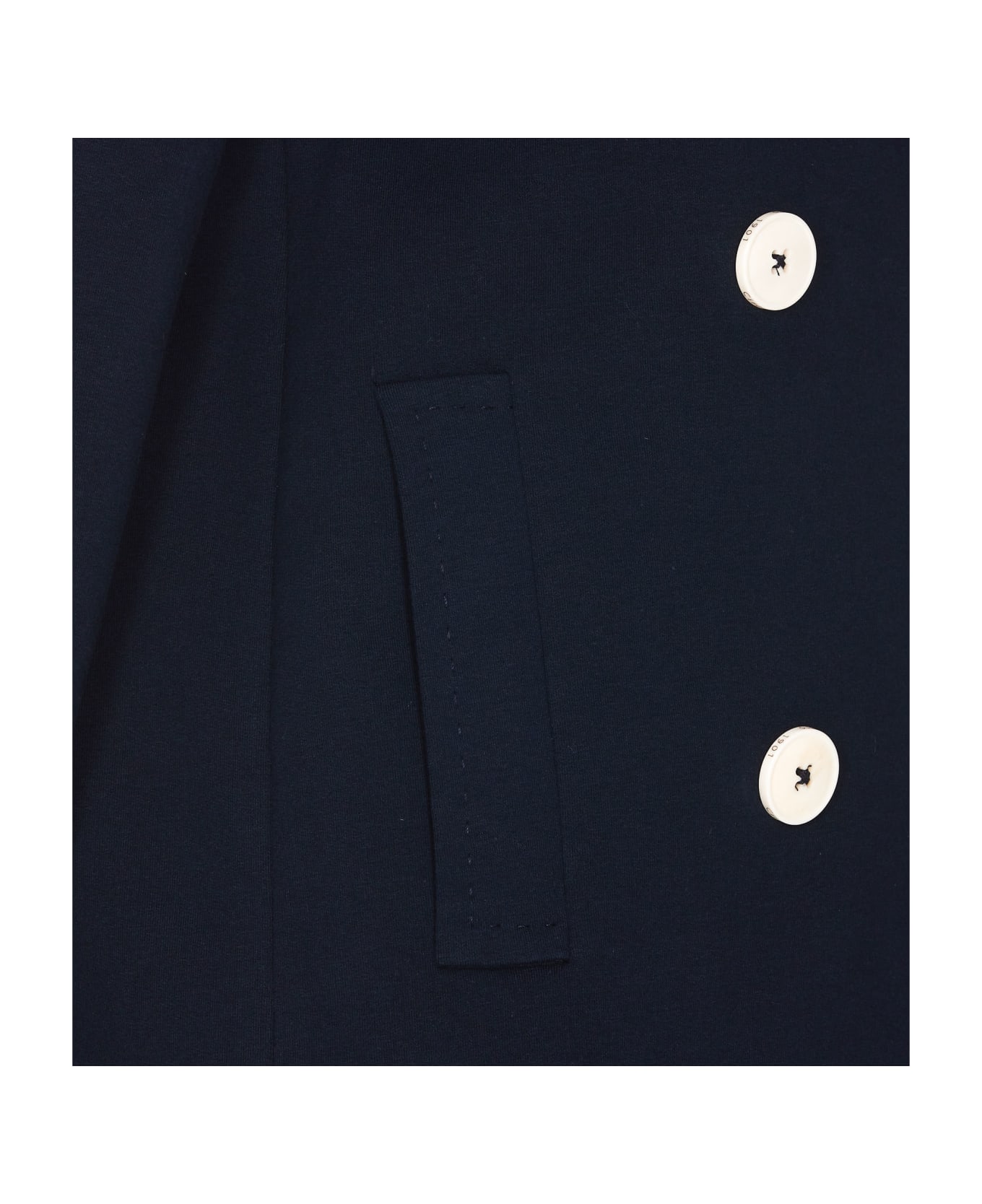 Circolo 1901 Double Breasted Jacket - Blue