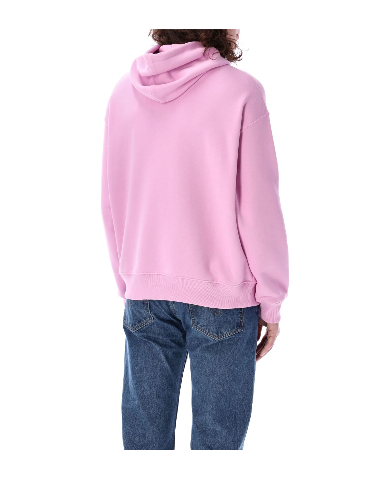 Lacoste Loose Fit Hoodie - BUBBLE PINK
