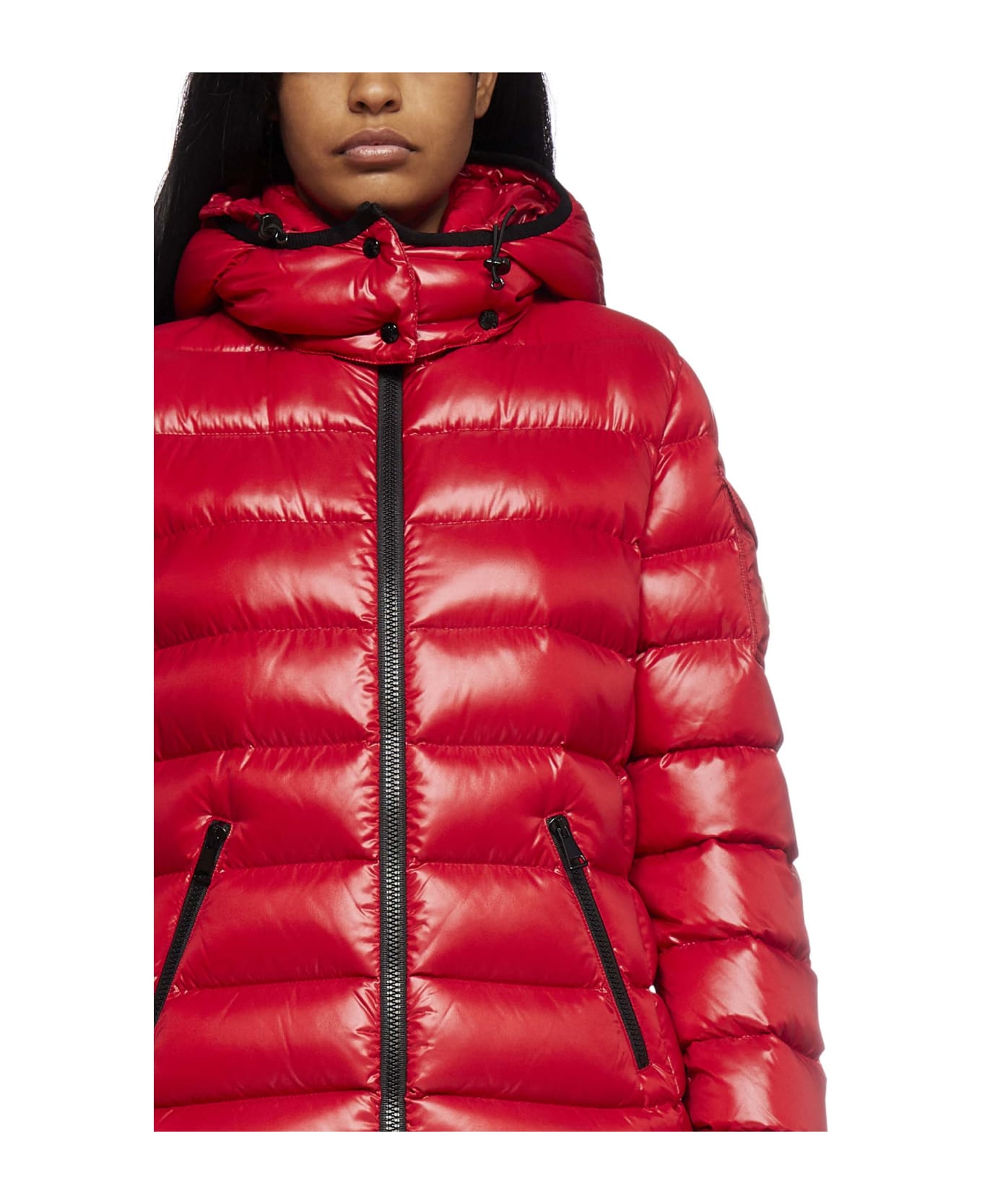 Moncler Down Jacket - Rosso