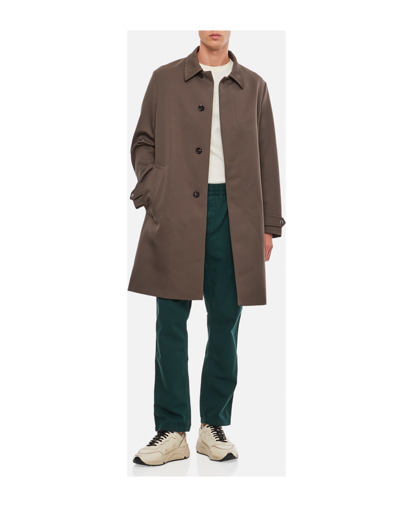 Lanvin Raincoat In Technical Tailoring - Grey