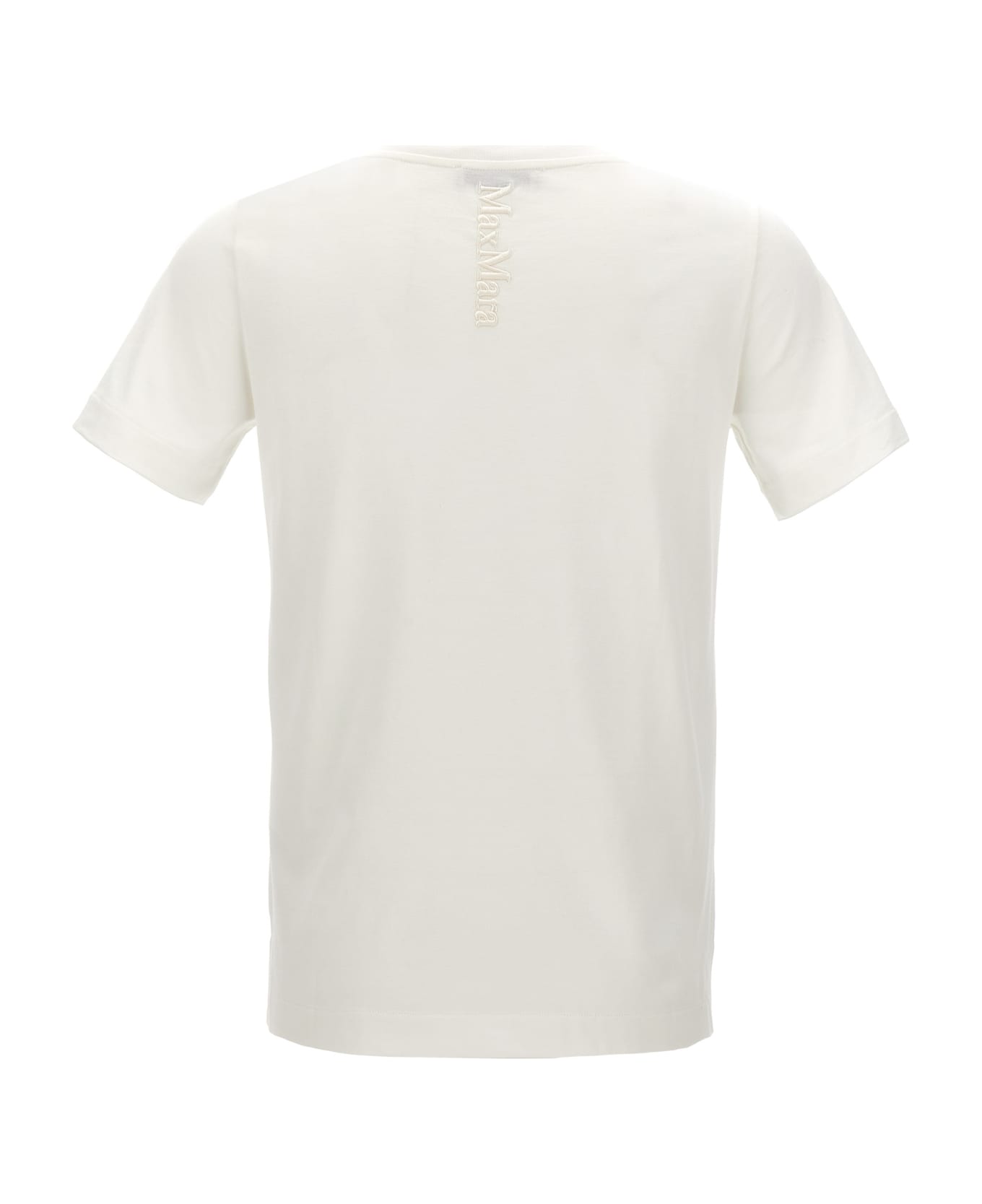 'S Max Mara 'quito' T-shirt - WHITE