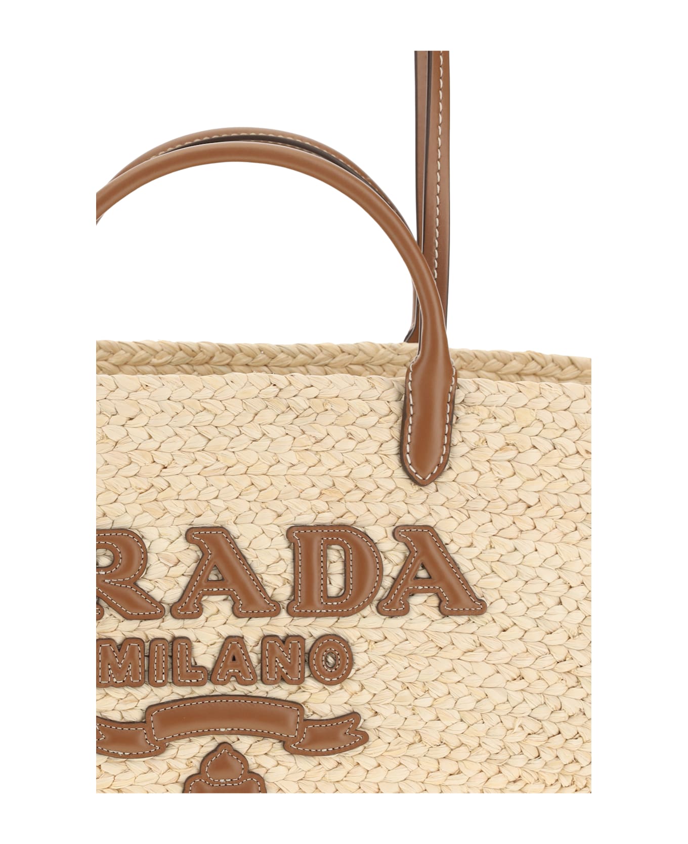 Prada Raffia Tote Bag | italist