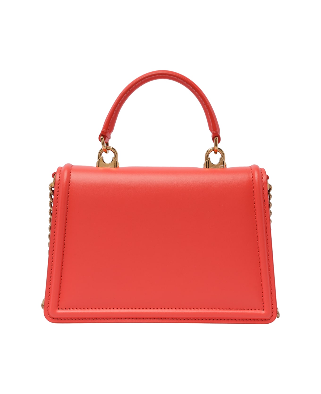 Dolce & Gabbana Small Devotion Handbag - Coral