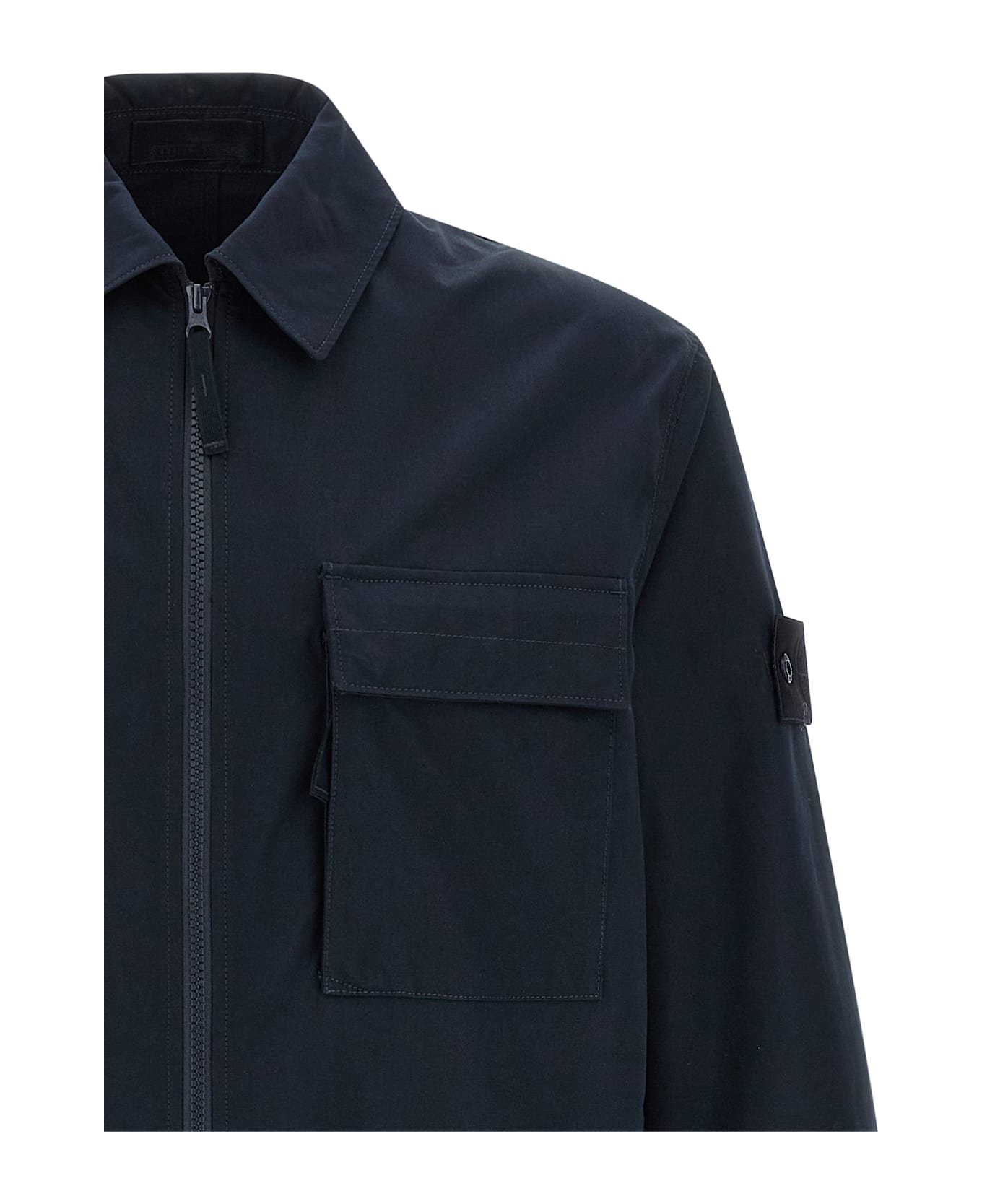 Stone Island Overshirt 
ghost
 - Blue