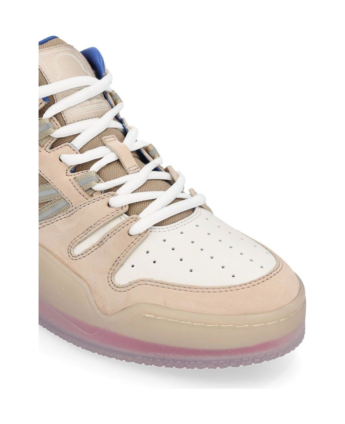 Moncler Pivot High Top Sneakers - Pink
