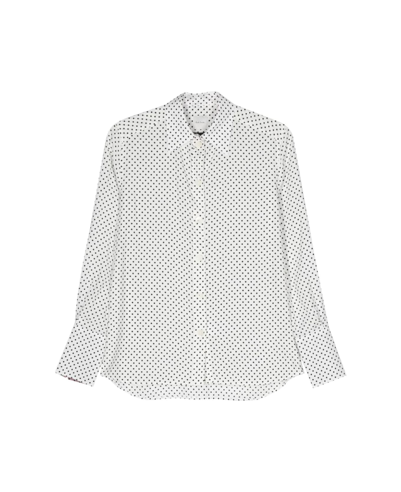 Paul Smith Pois Shirt - White シャツ