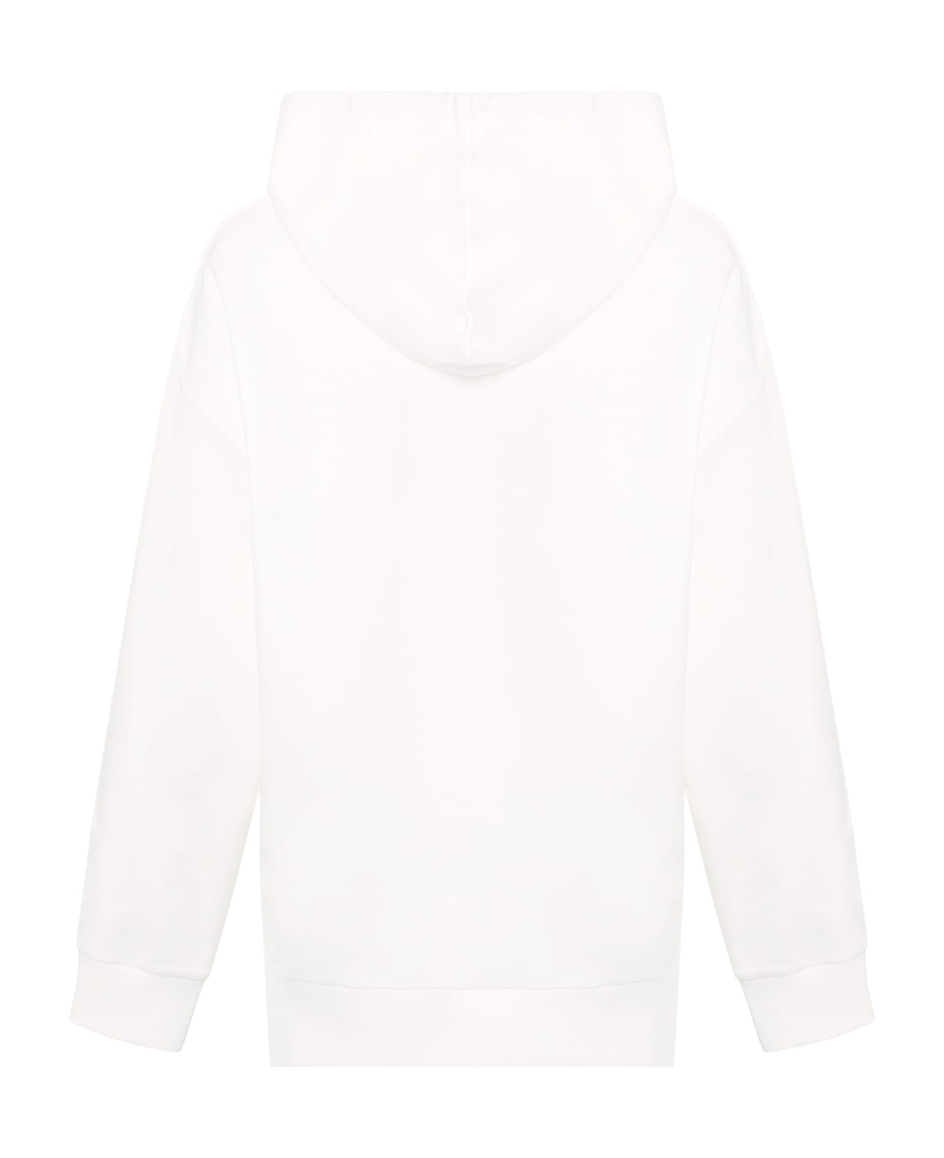 Moncler Hooded Sweatshirt - White フリース
