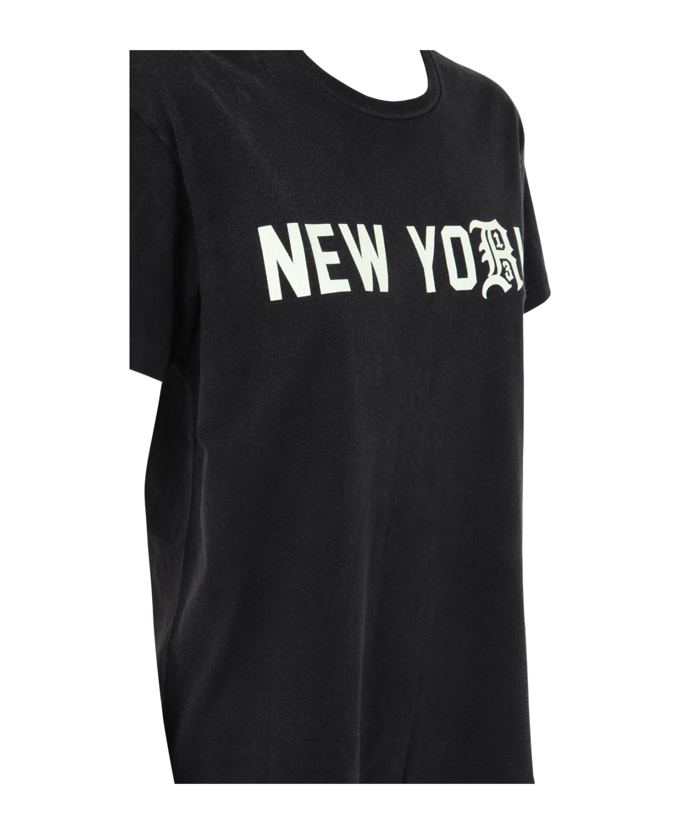R13 New York Boy T-shirt - A Black