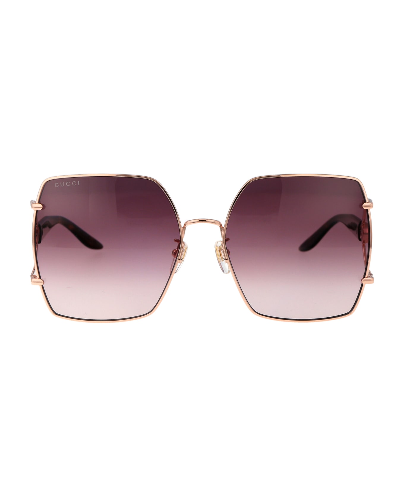 Gucci Eyewear Gg1564sa Sunglasses - 002 GOLD HAVANA RED