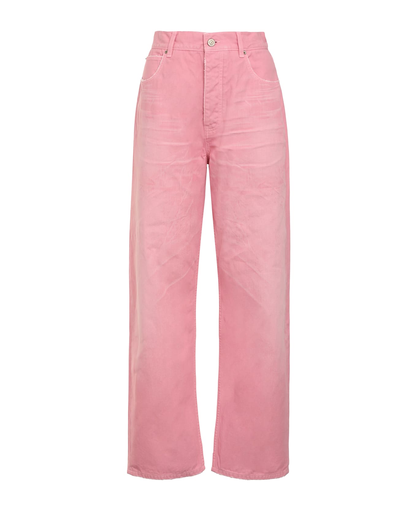Balenciaga Wide-leg Jeans - PINK