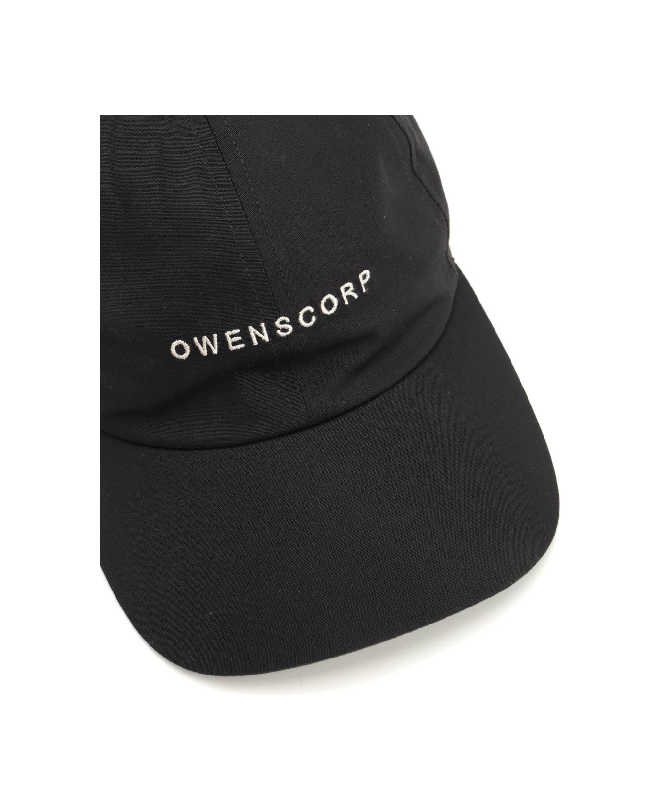 Rick Owens Baseball Cap - BLACK