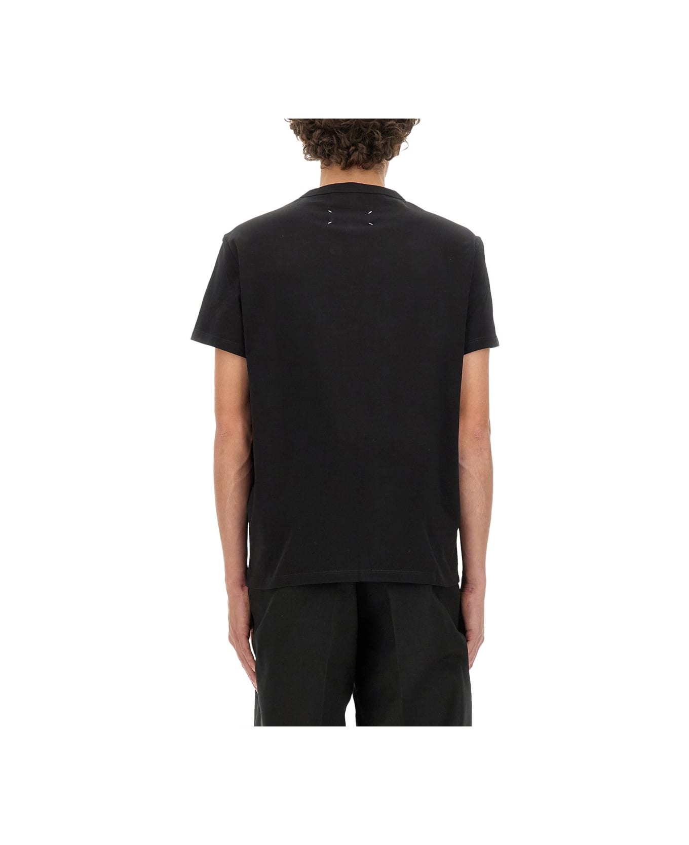 Maison Margiela Cotton T-shirt - BLACK