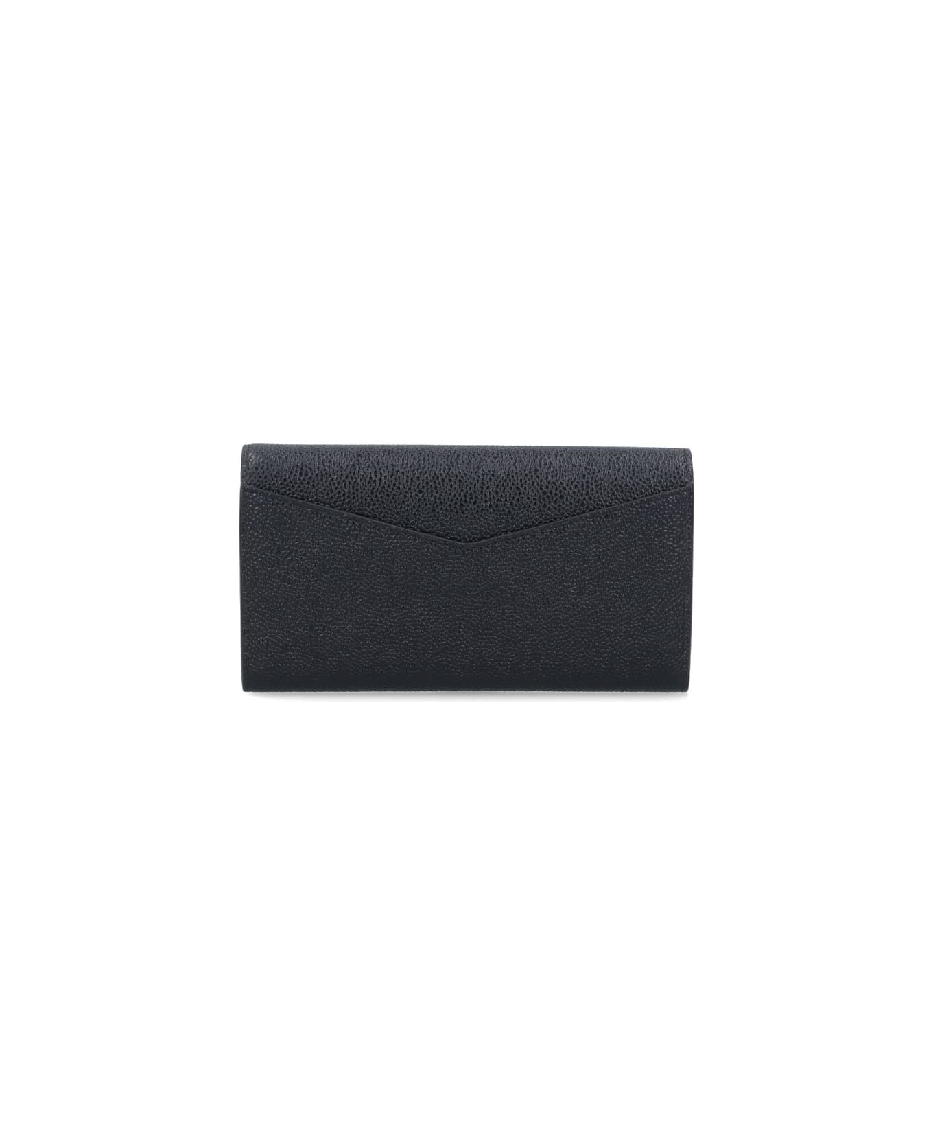 Thom Browne Logo Wallet - Black  