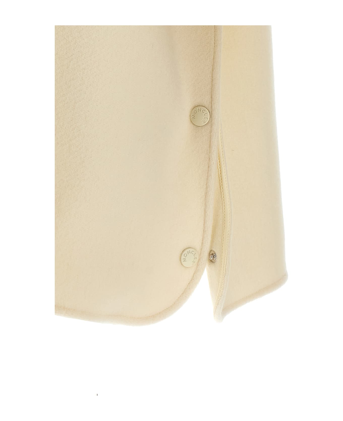 Moncler Two-material Hood - White
