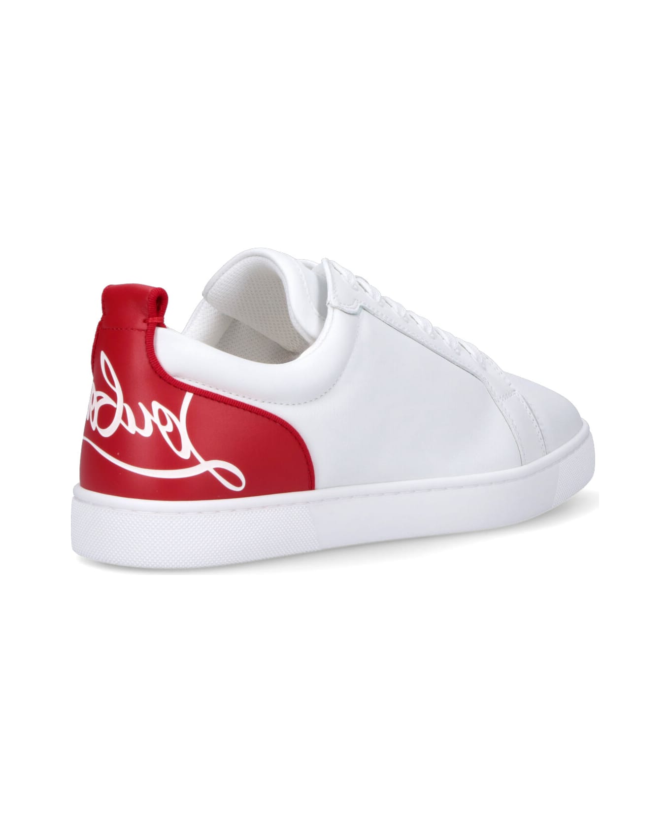 Christian Louboutin "fun Louis Junior" Low-top Sneakers - White