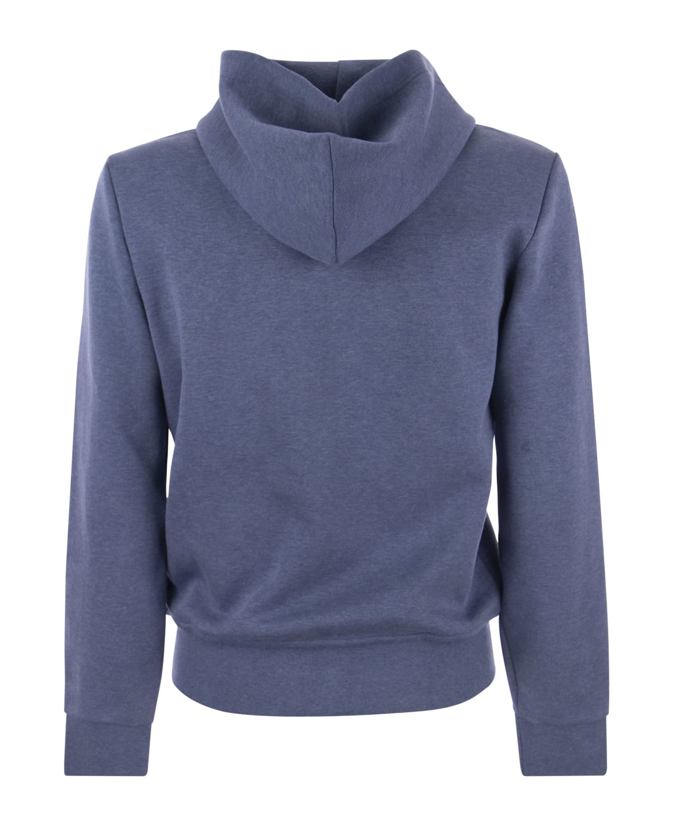Polo Ralph Lauren Hooded Sweatshirt - Derby Blue Heather