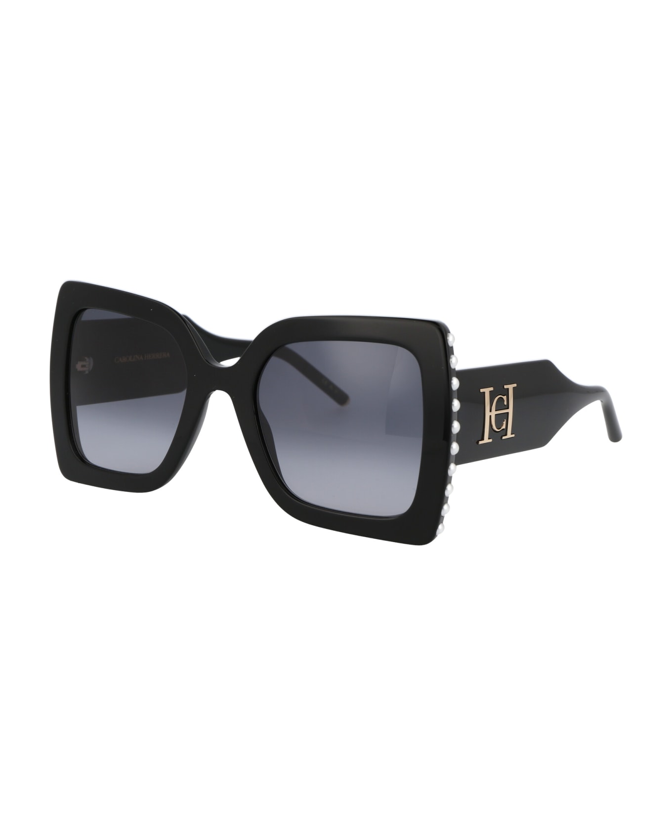 Carolina Herrera Ch 0001/s Sunglasses - 8079O BLACK