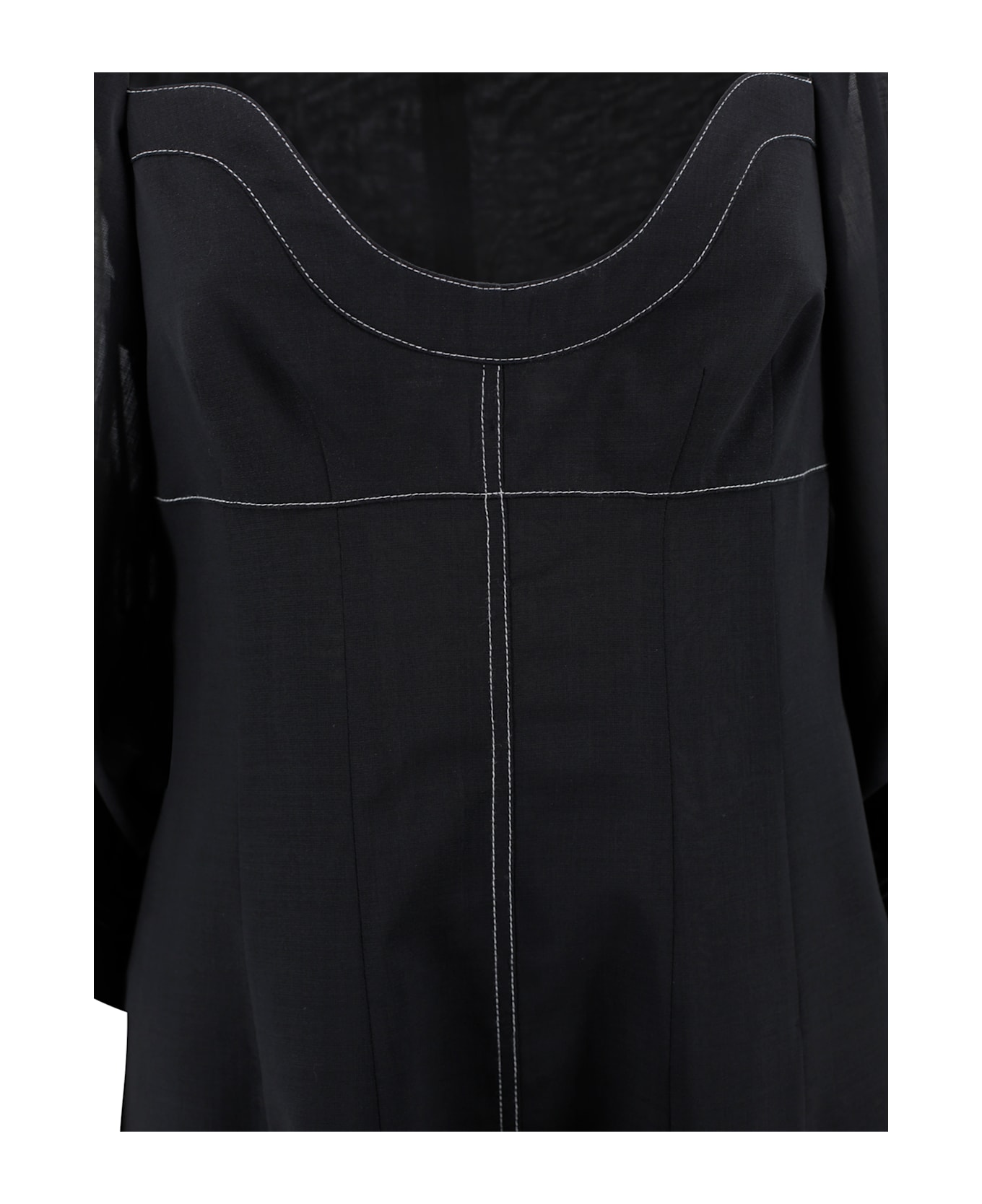 Philosophy di Lorenzo Serafini Long Dress - Fantasia nero