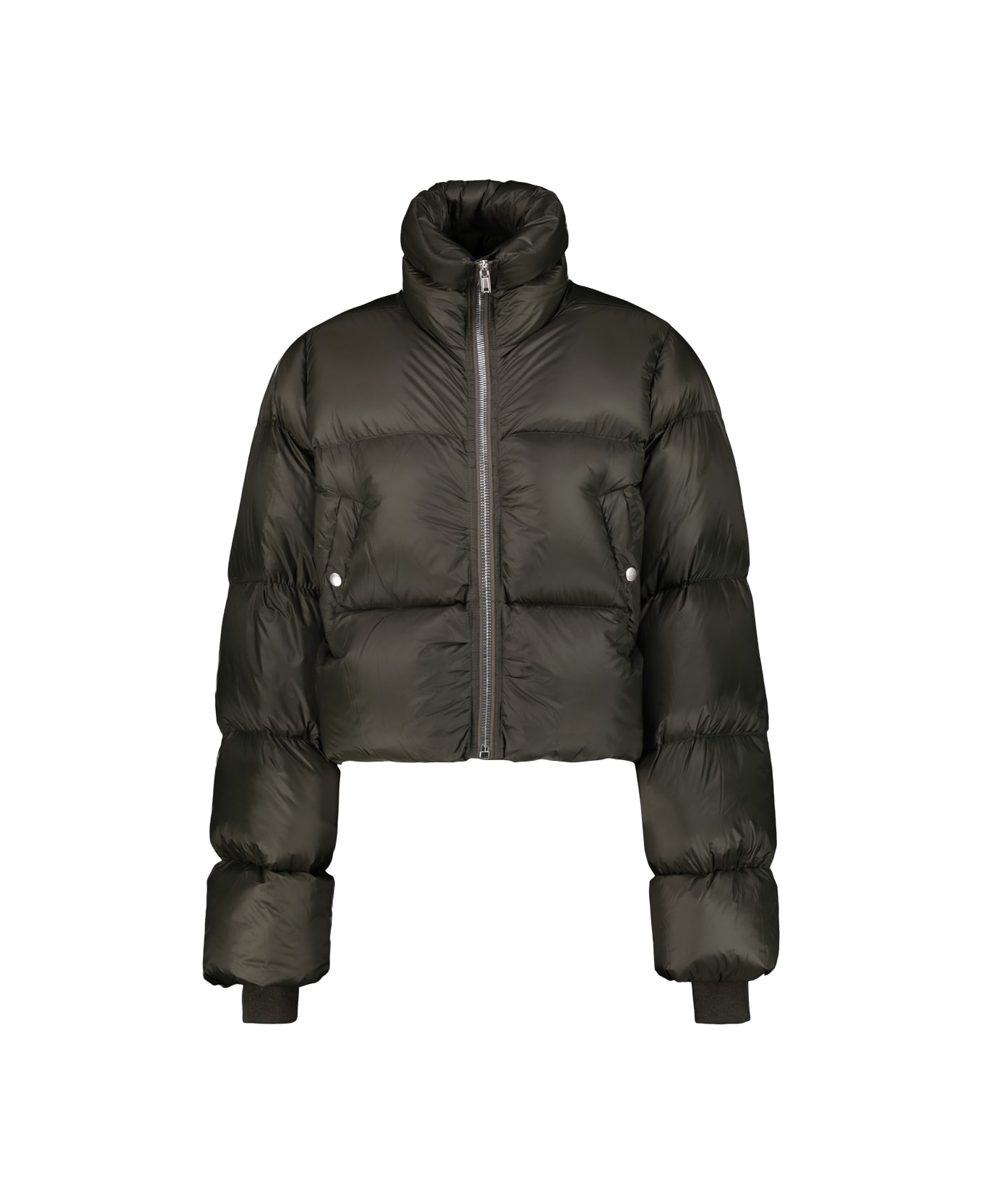 Rick Owens Turtle Neck Down Jacket - Forest