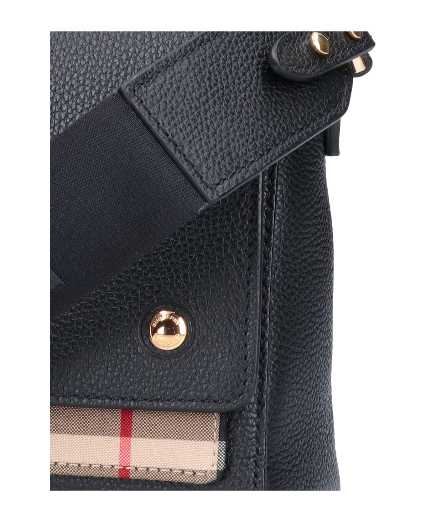 Burberry 'note' Shoulder Bag - BLACK